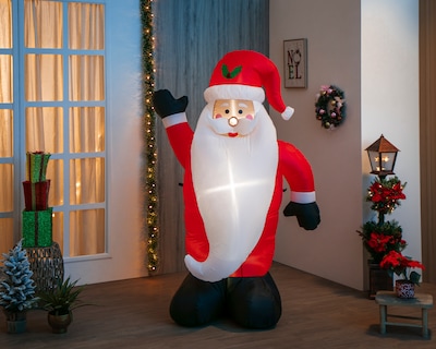 Foto 1 | Foto 1 | Inflable Shiny Santa 183 cm