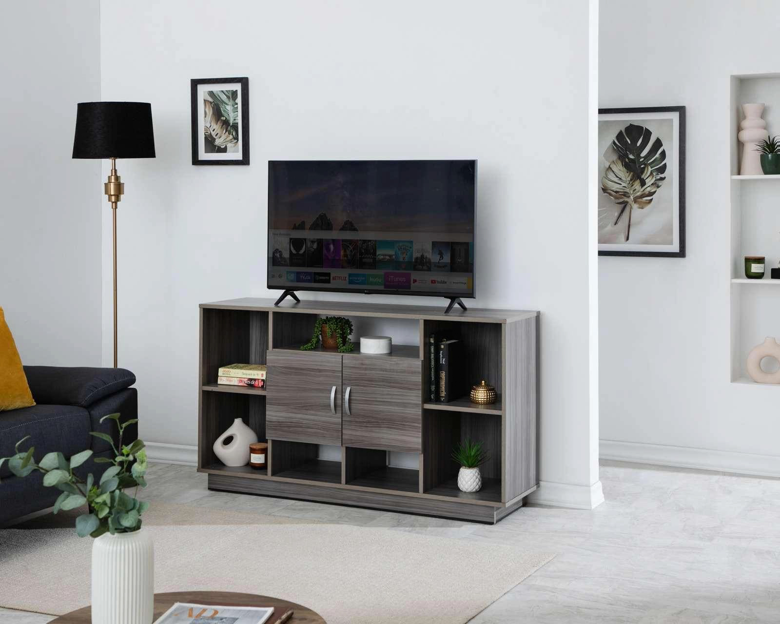 Mesa para Televisión Tauro Gris