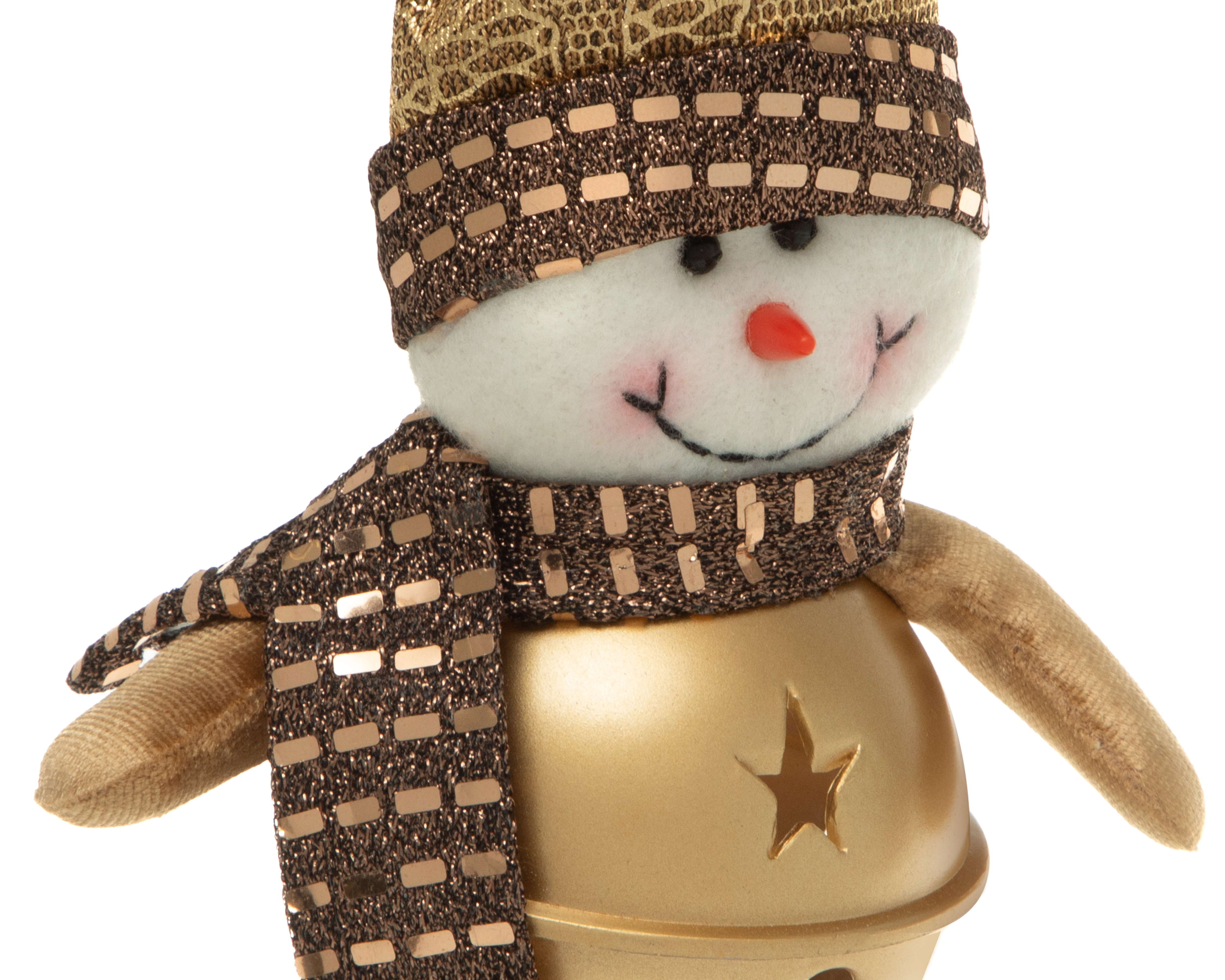 Foto 4 | Foto 4 | Adorno Navideño Campanita Snow