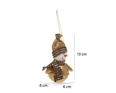 Foto 5 | Foto 5 | Adorno Navideño Campanita Snow