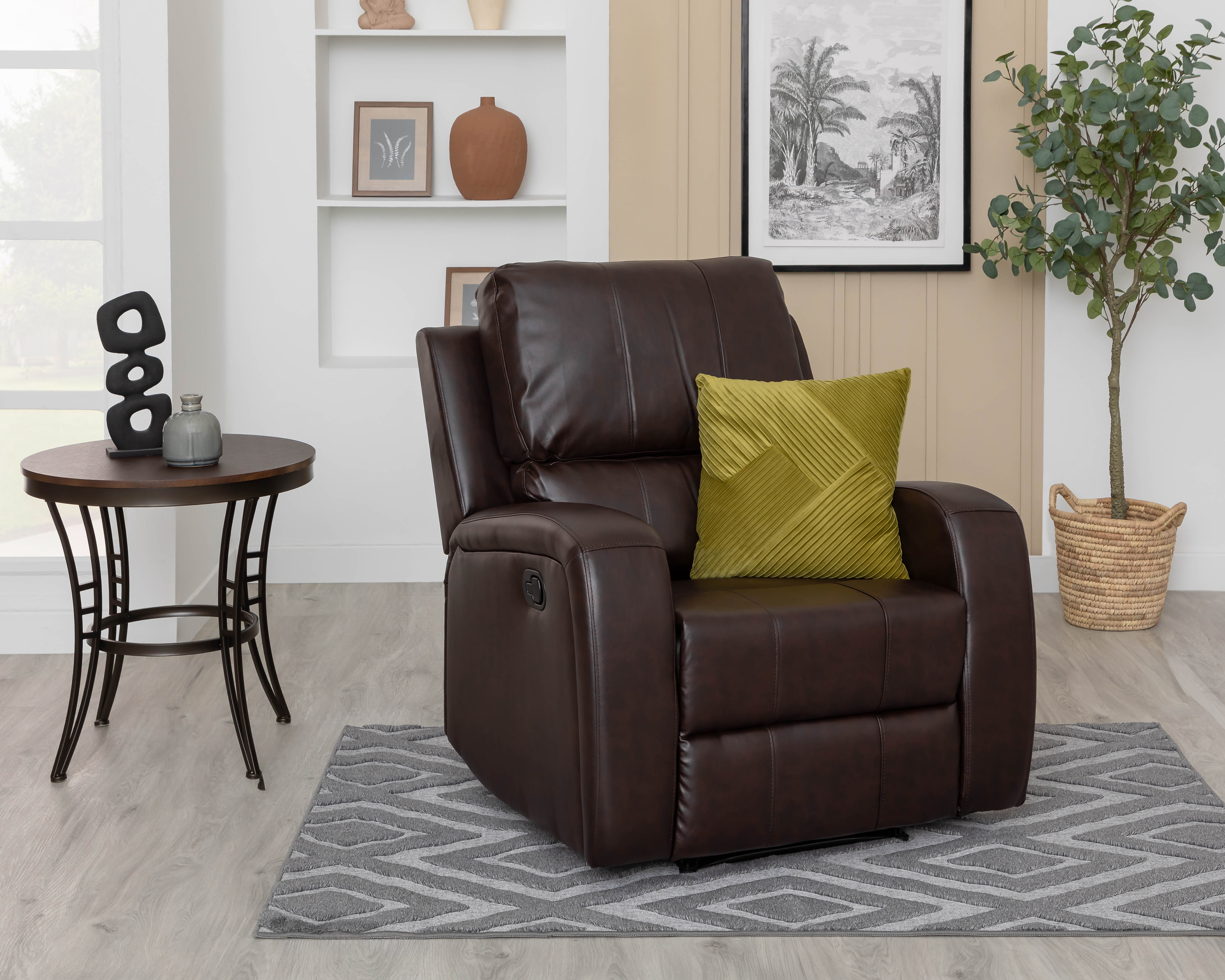 Sillón Reclinable Leo Café