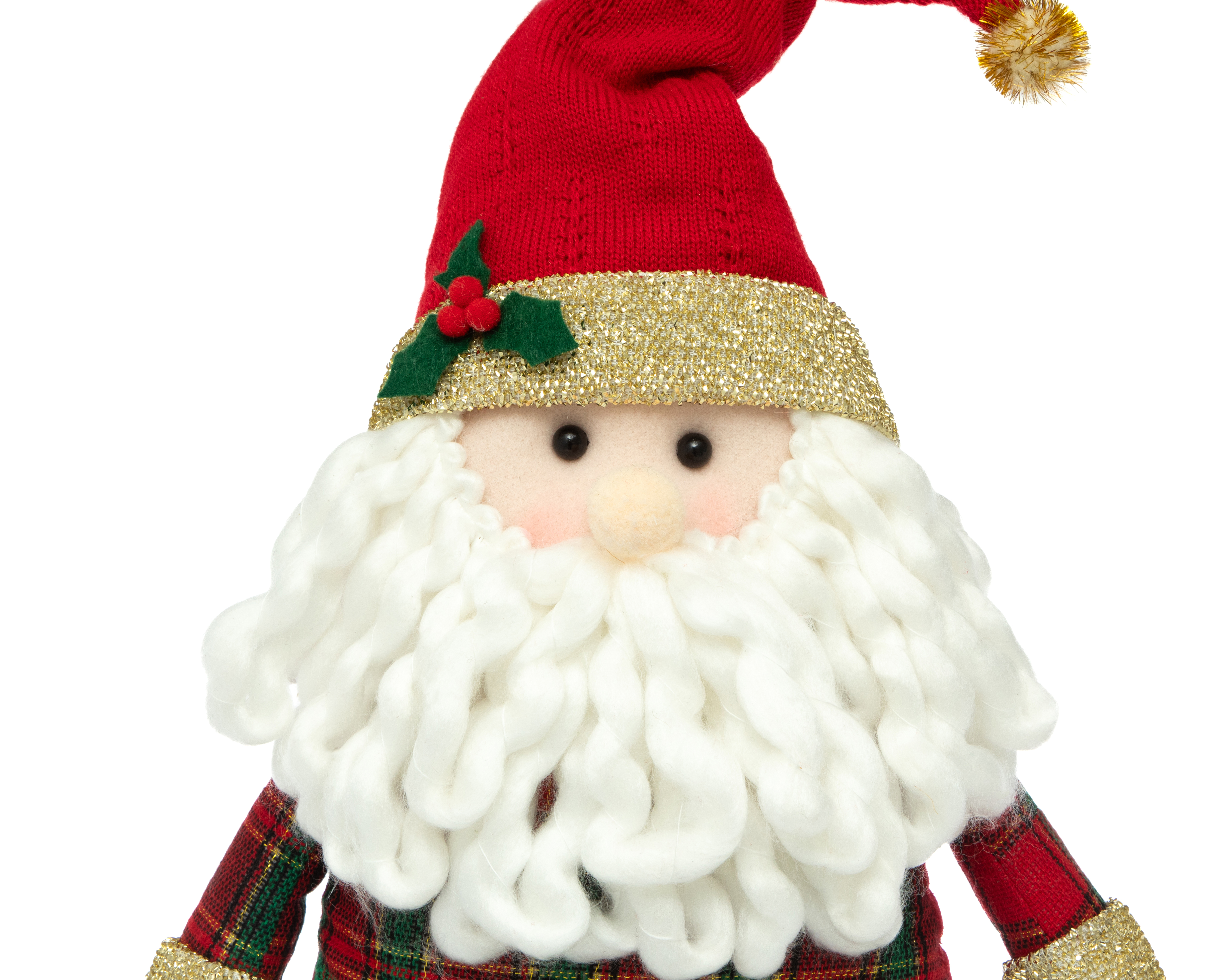 Foto 4 | Foto 4 | Figura de Santa Claus Happy Tall de Poliéster