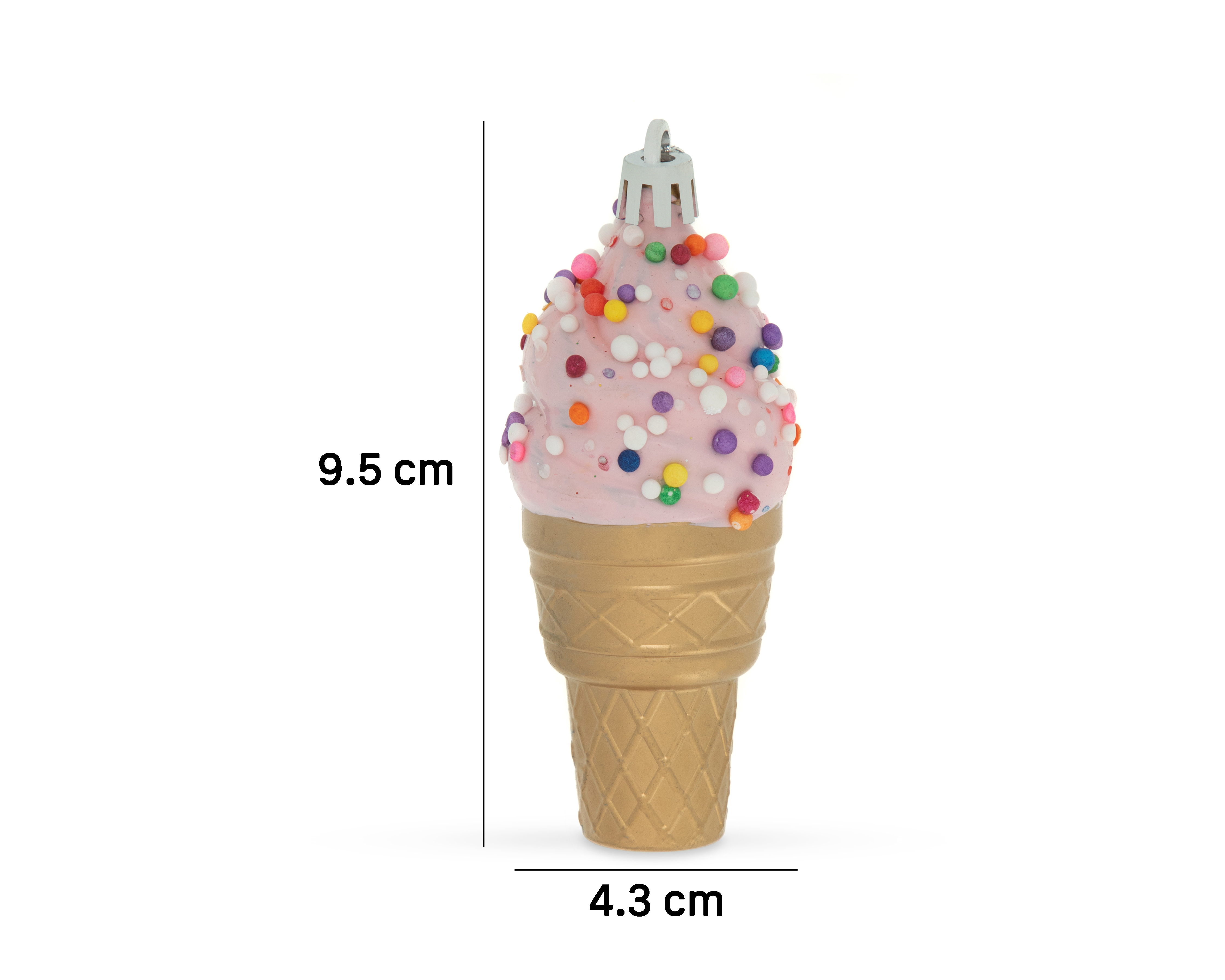 Foto 6 pulgar | Foto 5 | Accesorio para Árbol Ice Cream 3 Piezas