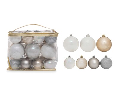 Foto 1 | Foto 1 | Esferas Navideñas Premium Shiny 32 Piezas