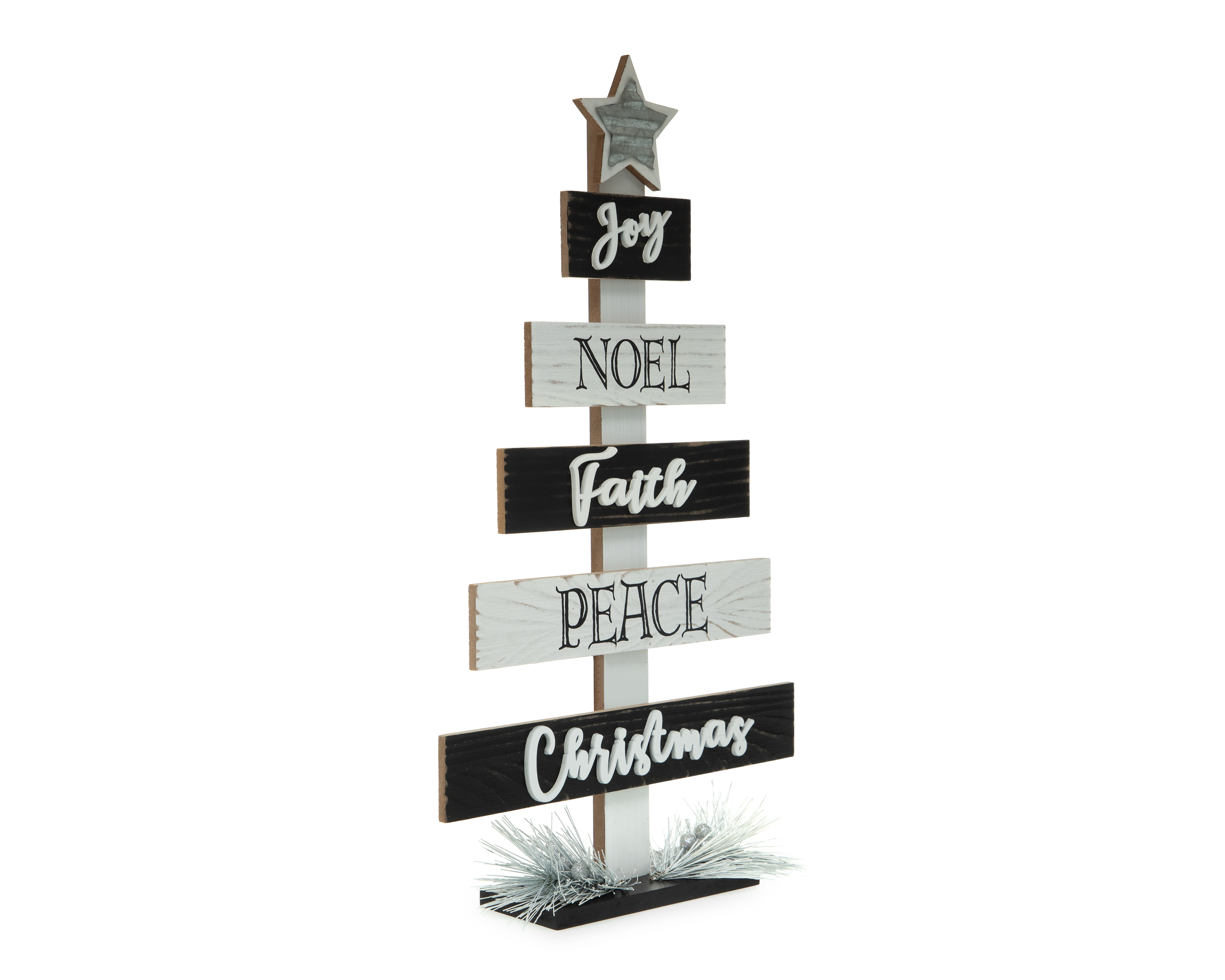 Árbol de Navidad White Xmas de Madera