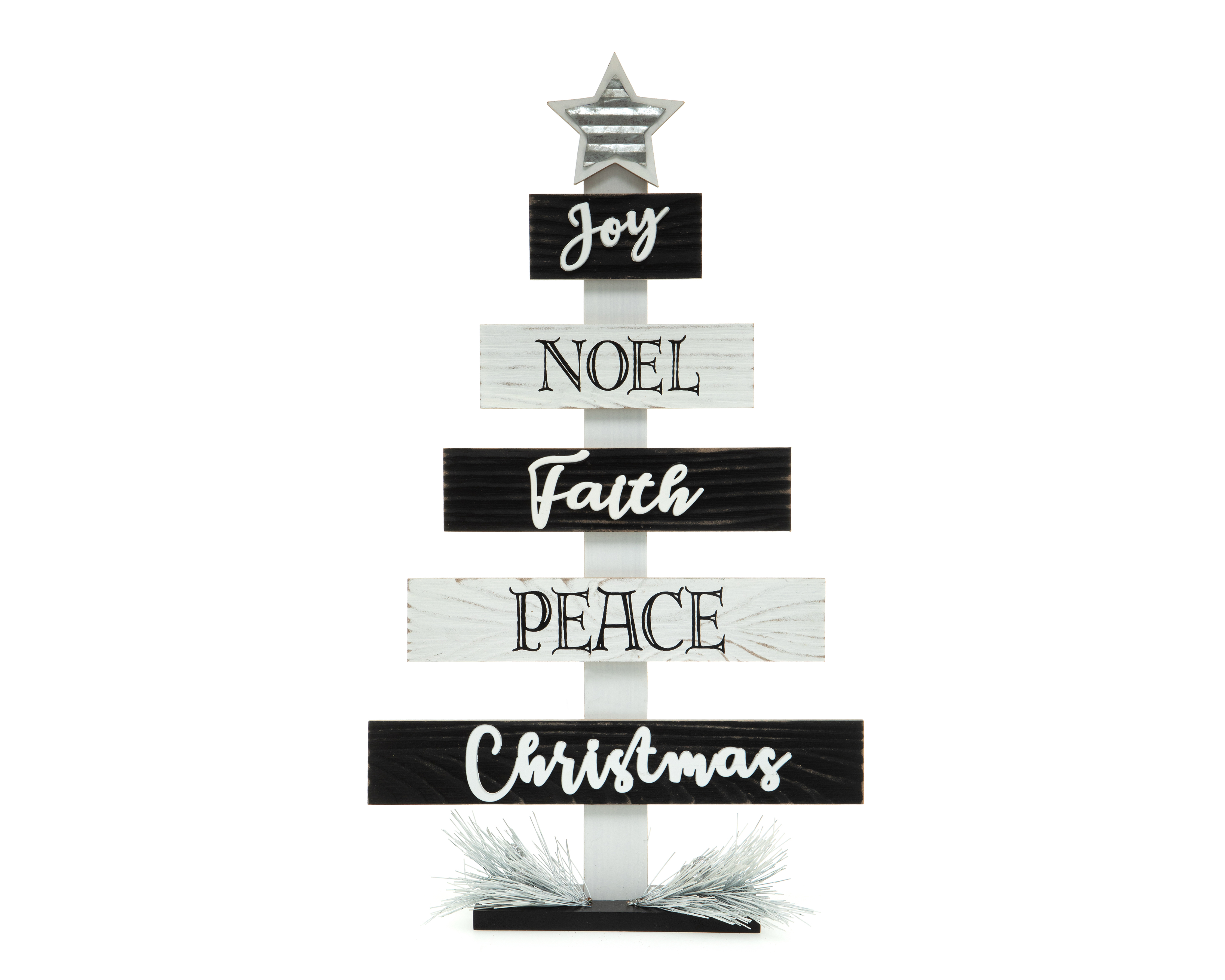 Foto 4 pulgar | Foto 3 | Árbol de Navidad White Xmas de Madera