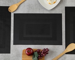 Mantel Individual Starhaus Atenas Gris 4 Piezas