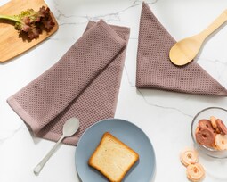 Servilletas de Tela Starhaus Grace Caqui 3 Piezas