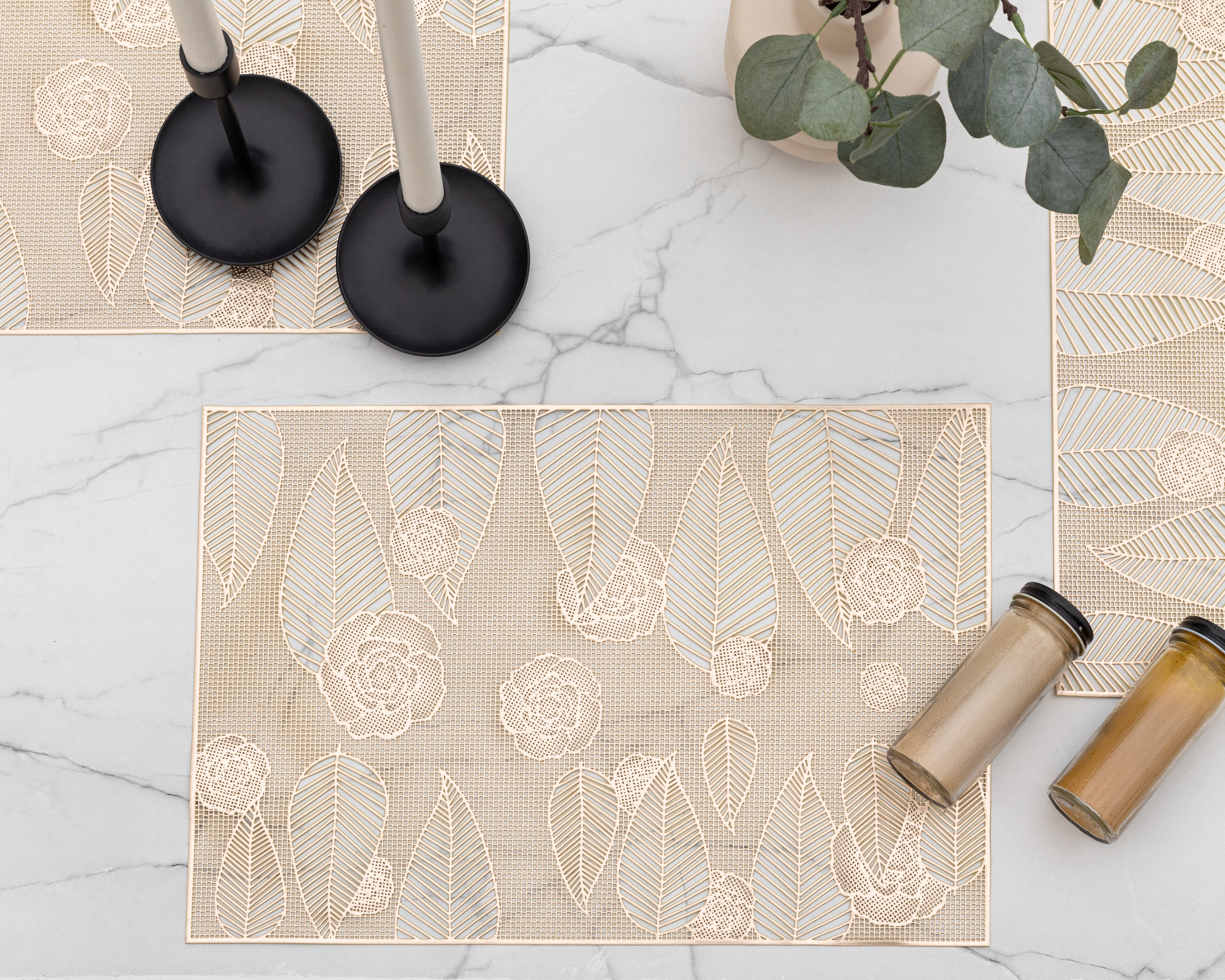 Mantel Individual Starhaus Mist 4 Piezas