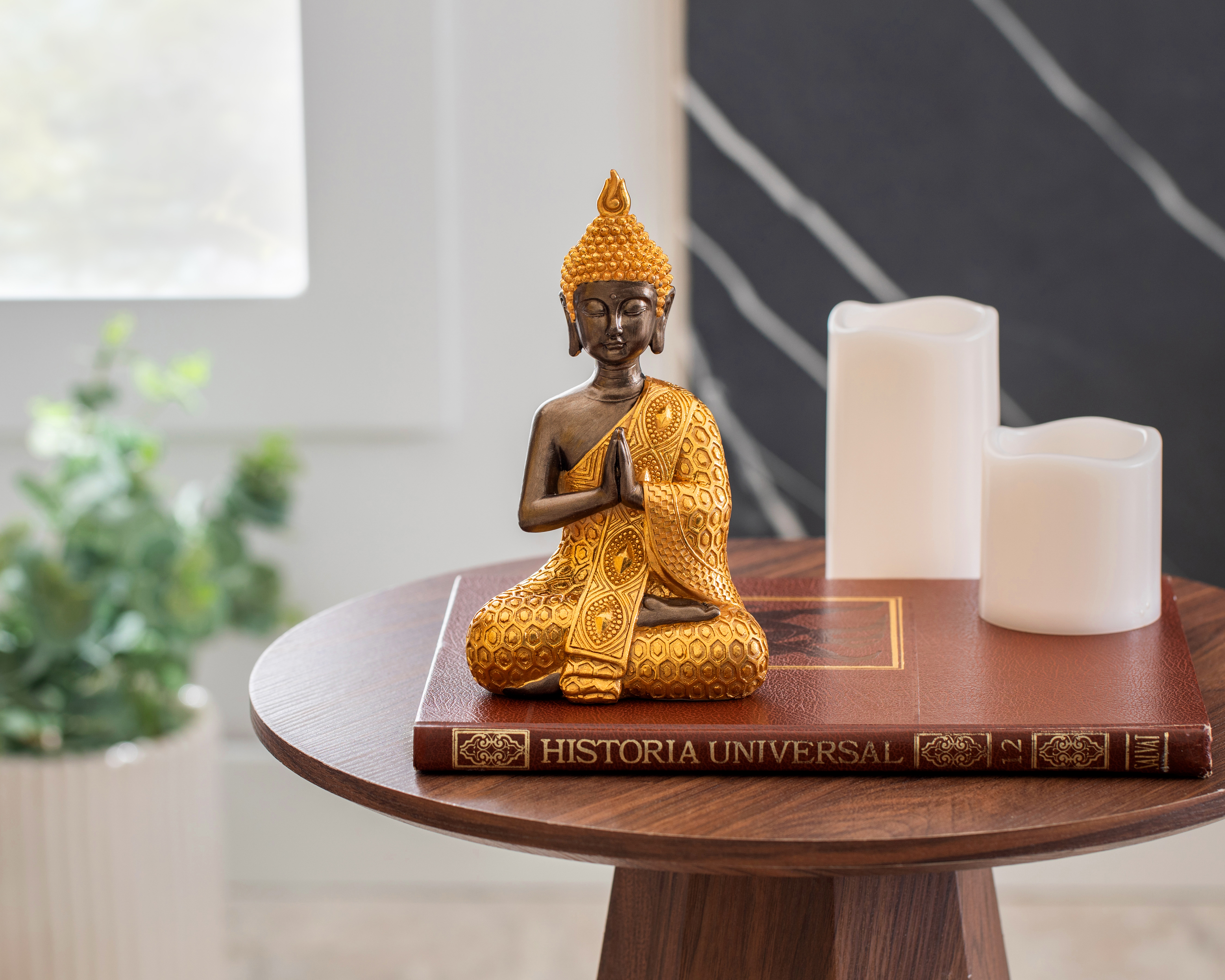 Foto 5 | Foto 5 | Escultura de Buda Budan de Cerámica