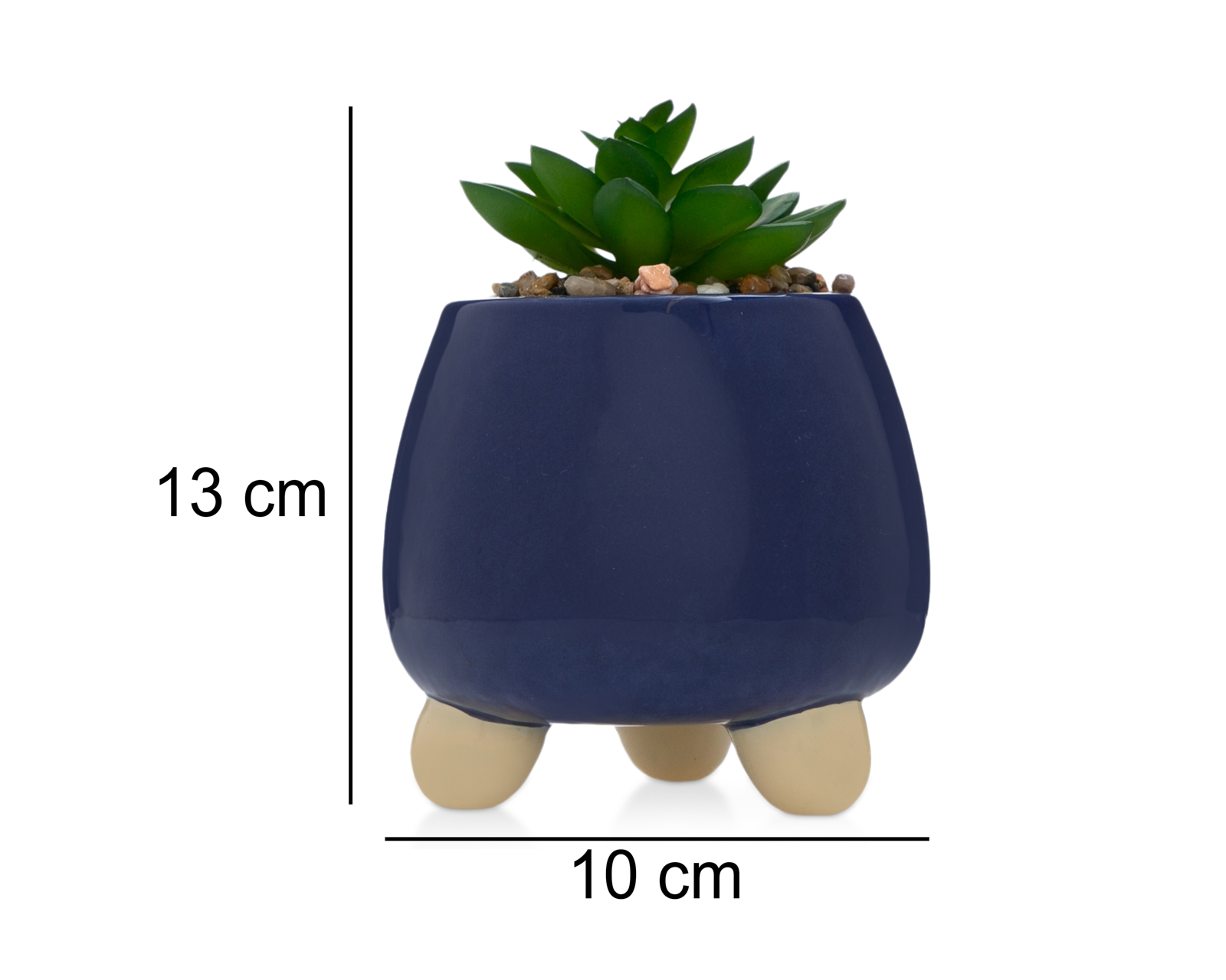 Foto 6 pulgar | Foto 6 | Planta Artificial con Maceta Starhaus 13 cm