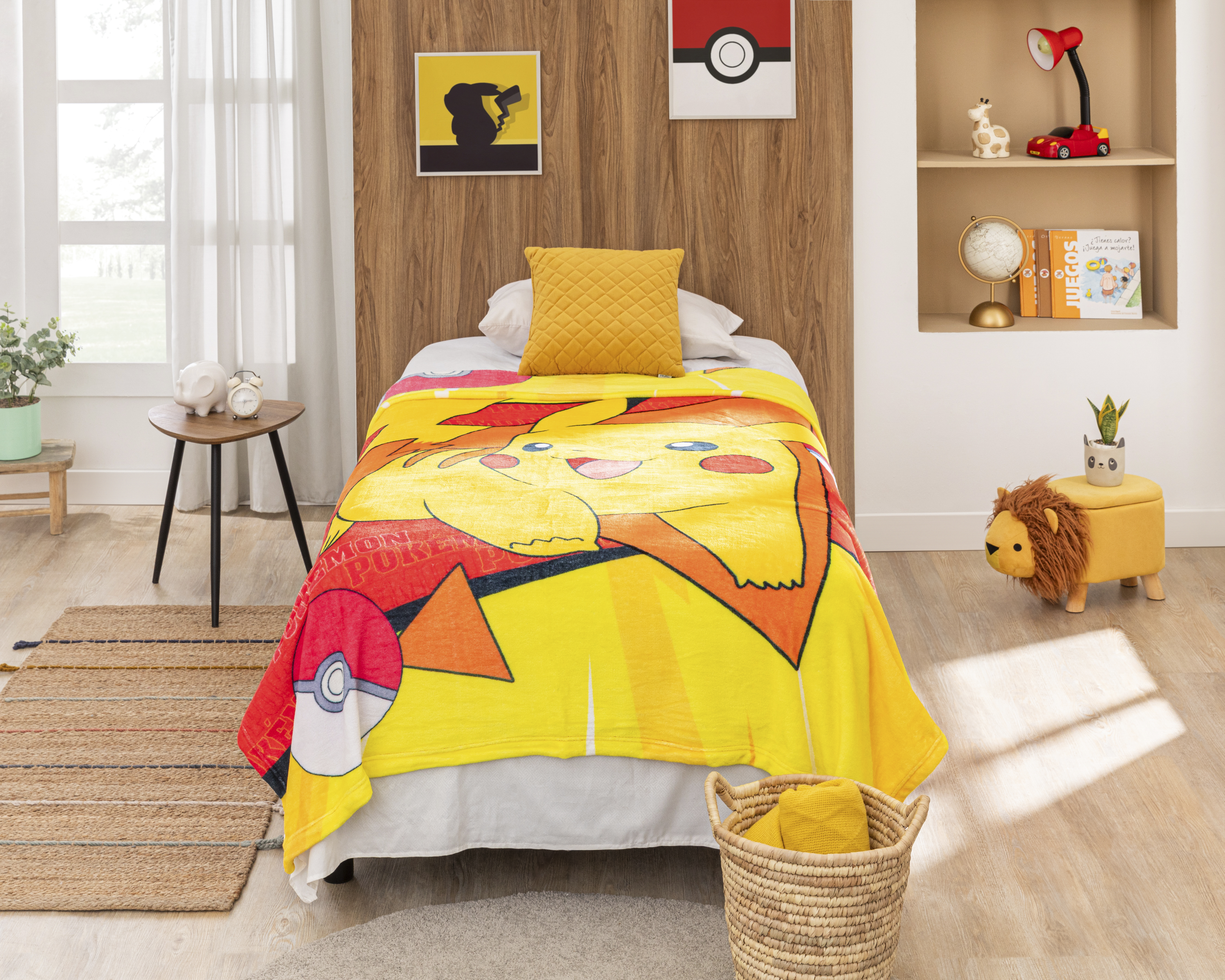 Cobertor Individual Providencia Pokémon Estampado