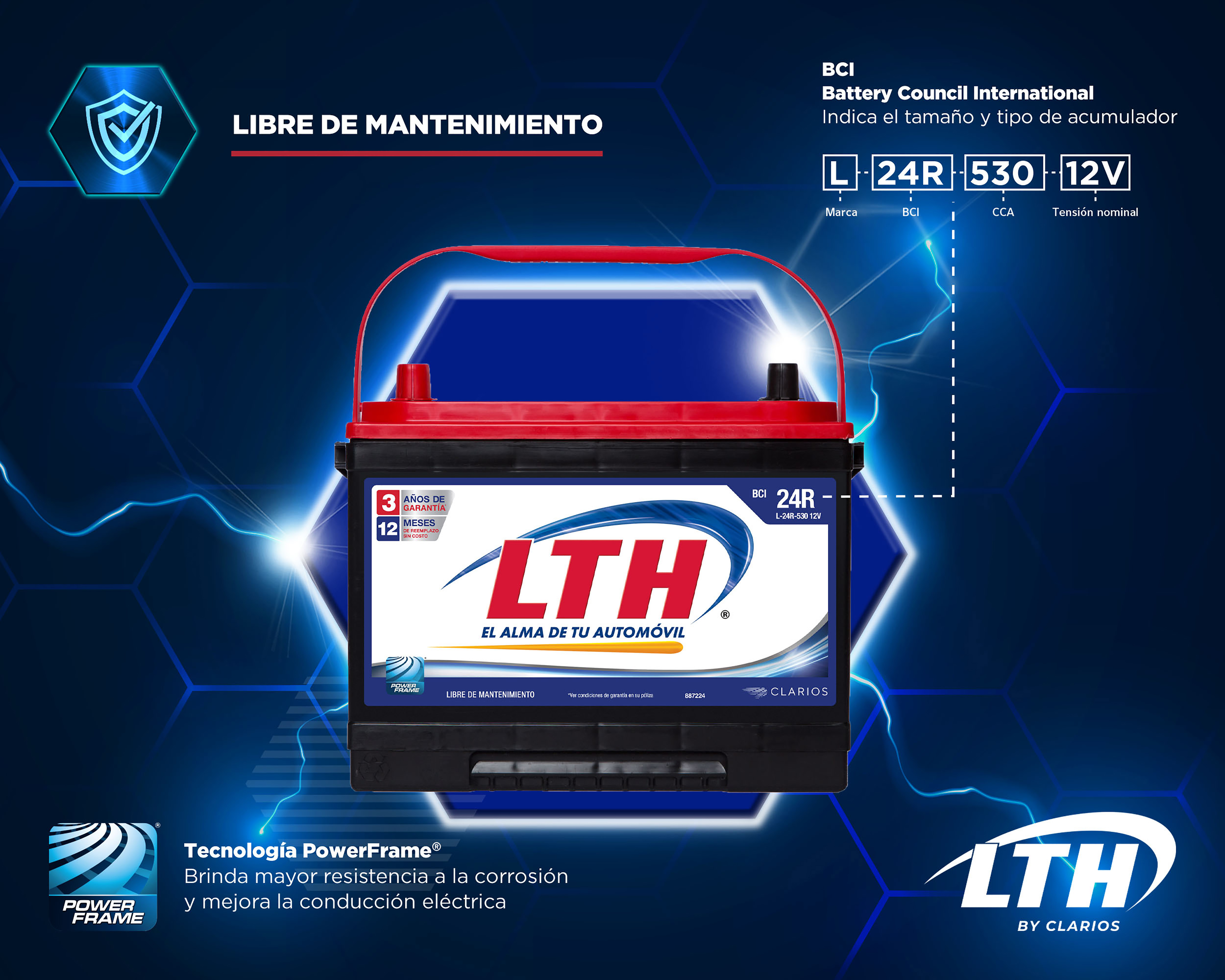 Foto 2 | Foto 2 | Acumulador LTH L24R-530