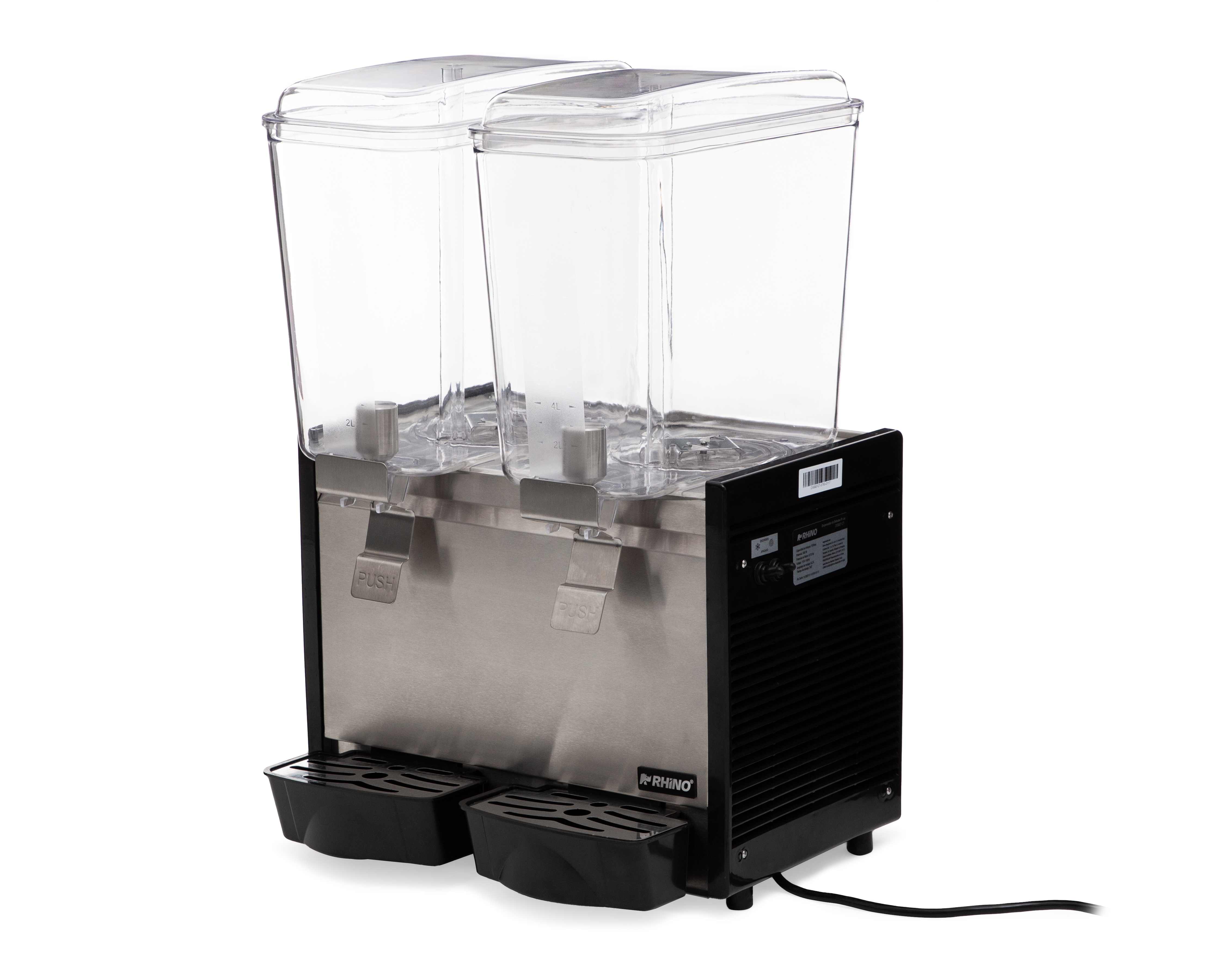 Foto 3 pulgar | Foto 2 | Dispensador de Bebidas Rhino con 2 Tanques DISBEF-2T