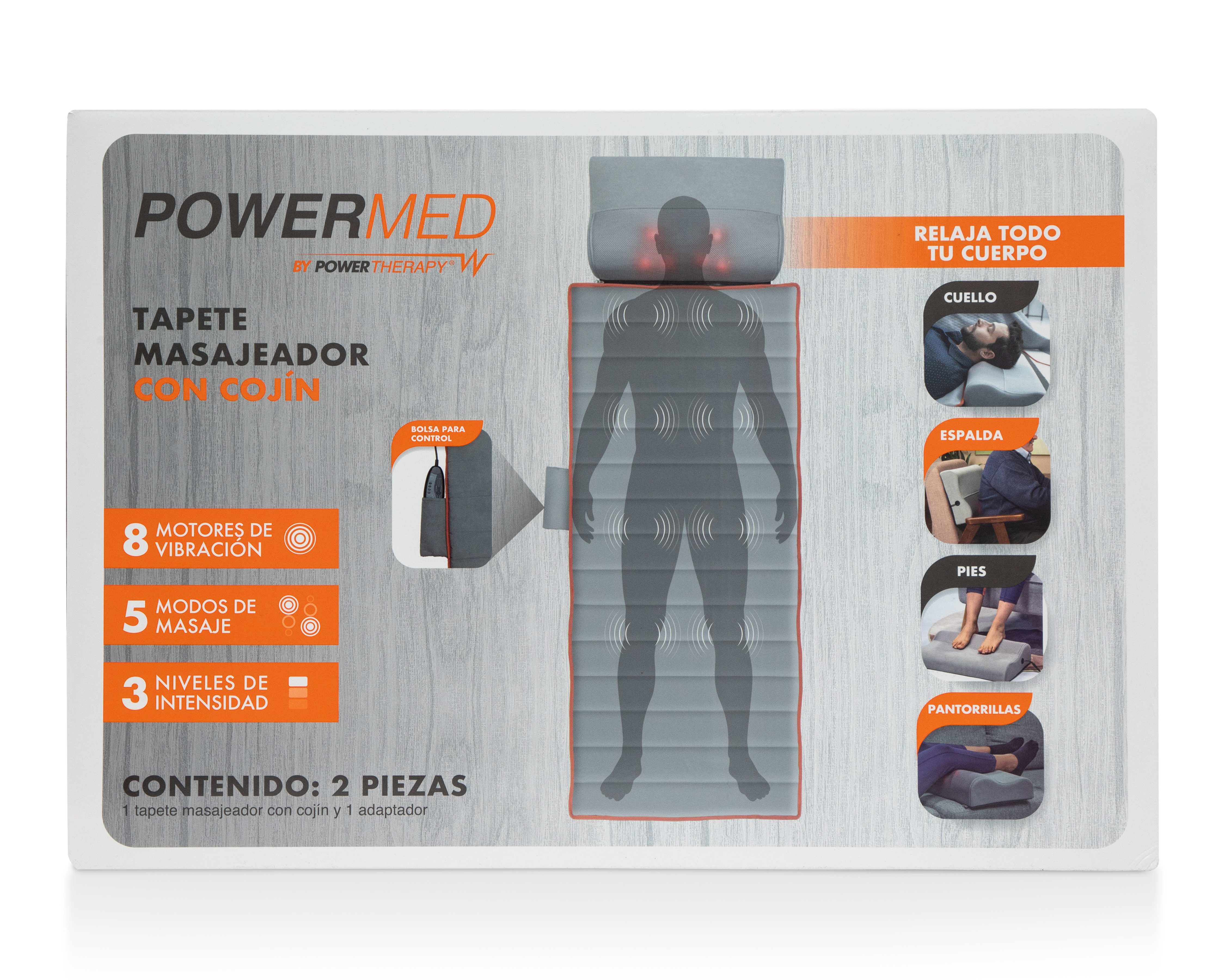 Foto 5 | Foto 5 | Tapete Masajeador con Cojín Powermed by Power Therapy