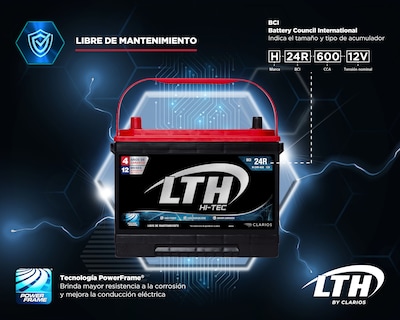 Foto 2 | Foto 2 | Acumulador LTH H-24R-600