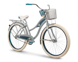 Bicicleta Urbana Huffy Deluxe Rodada 26 Gris