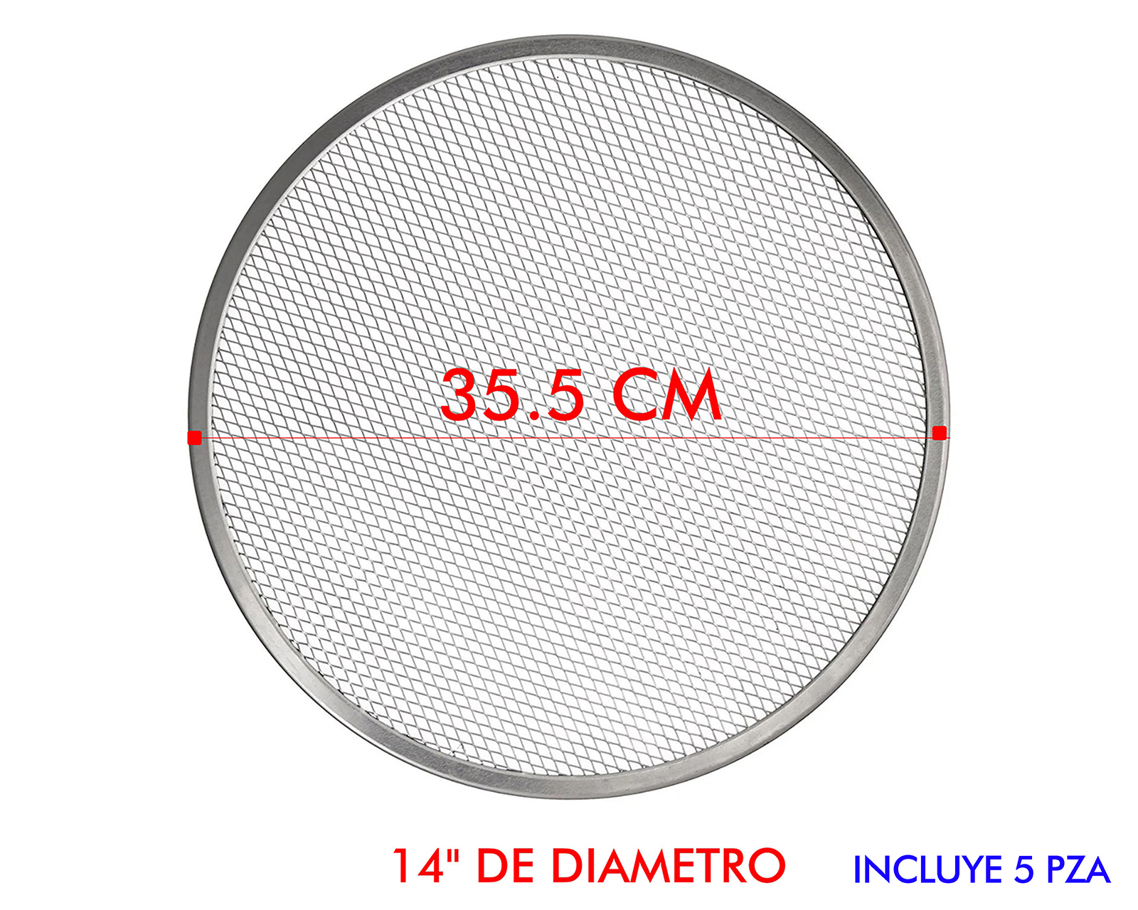 Foto 6 | Foto 6 | Mesa para Pizzería con Insertos Mindejal de Acero Inoxidable con Mallas para Hornear