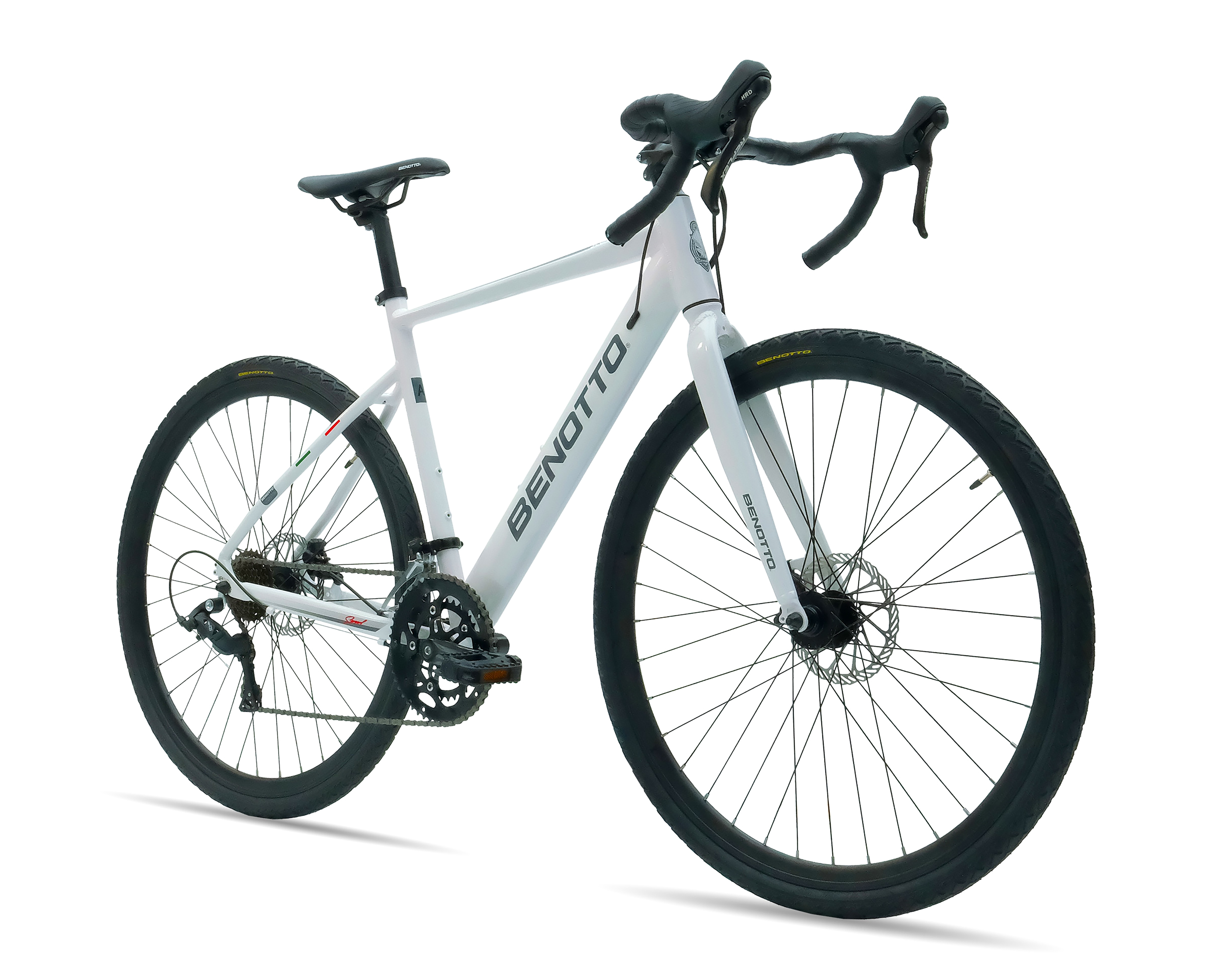 Bicicleta Gravel Benotto Scuadra 700 16V Rodada 29 Blanca