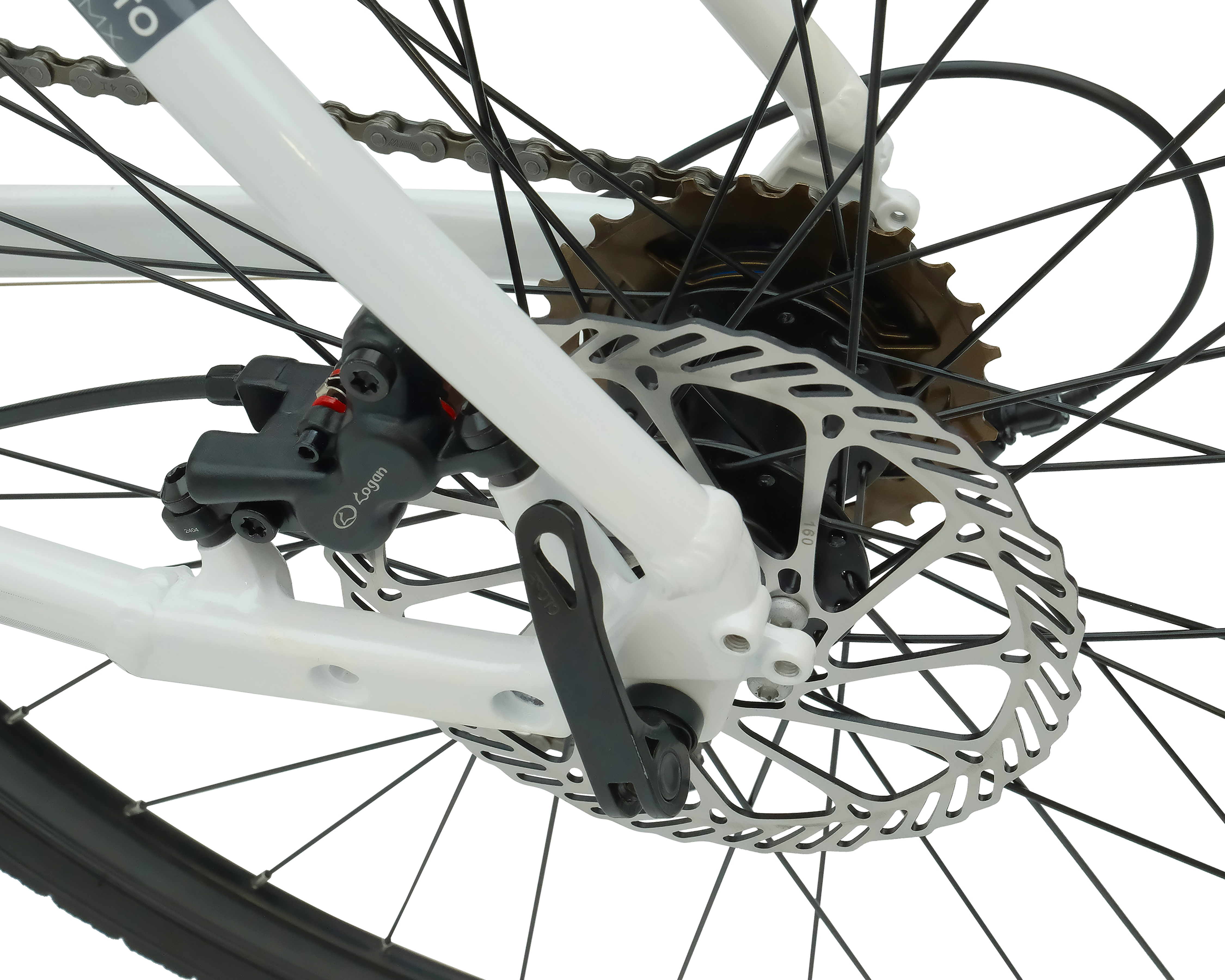 Foto 7 | Foto 7 | Bicicleta Gravel Benotto Scuadra 700 16V Rodada 29 Blanca