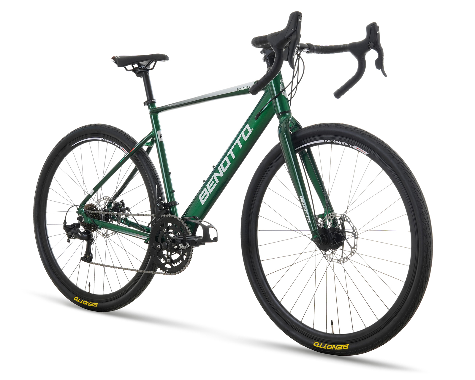 Bicicleta Gravel Benotto Scuadra 700 14V Rodada 29 Verde