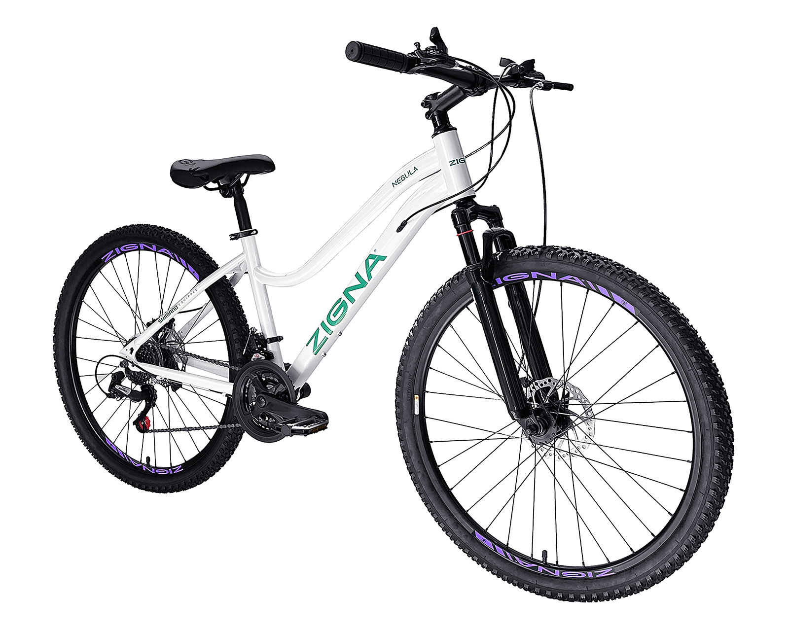 Bicicleta de Montaña Zigna Nebula Rodada 26 Blanca
