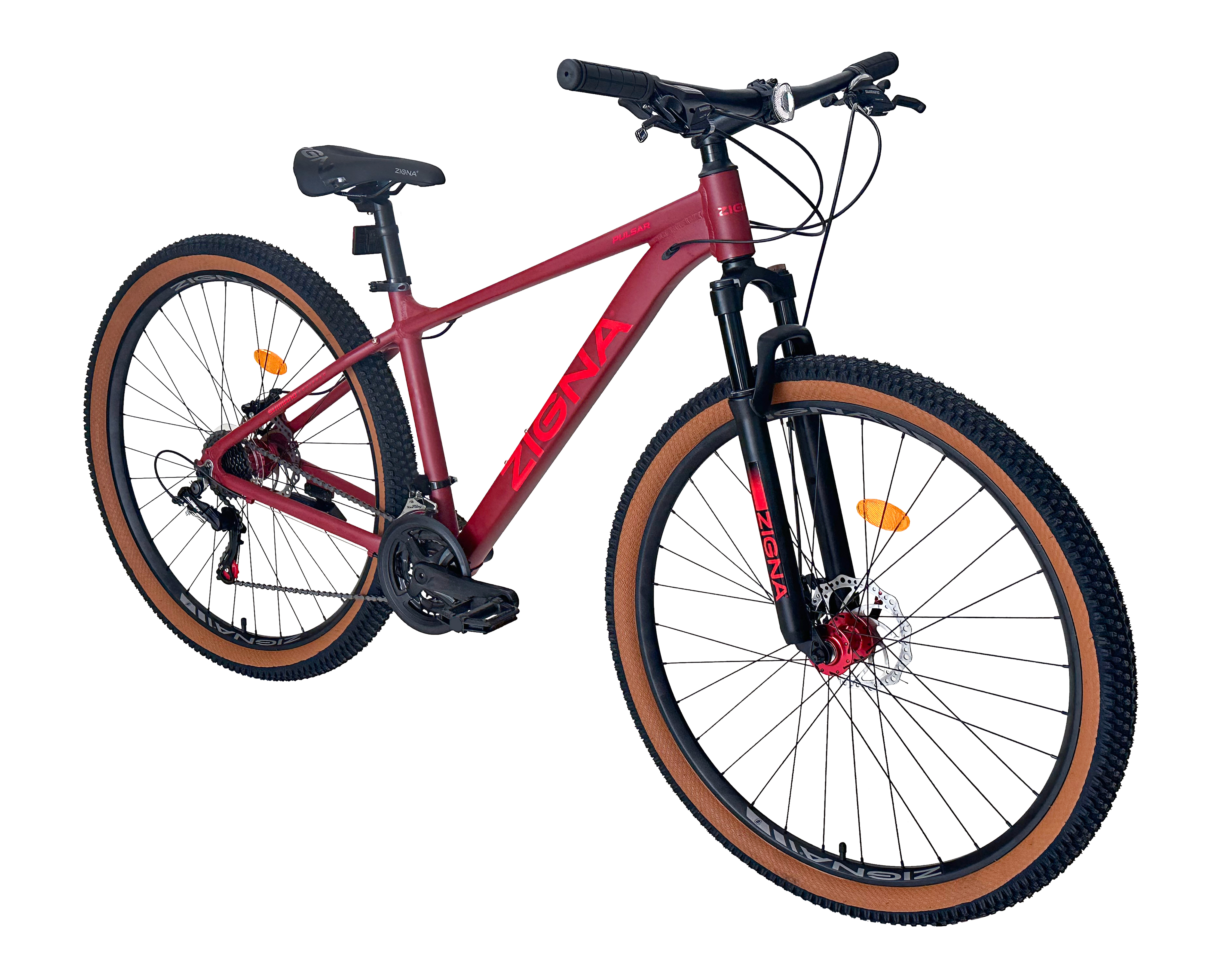 Bicicleta de Montaña Zigna Pulsar Rodada 27.5 Roja