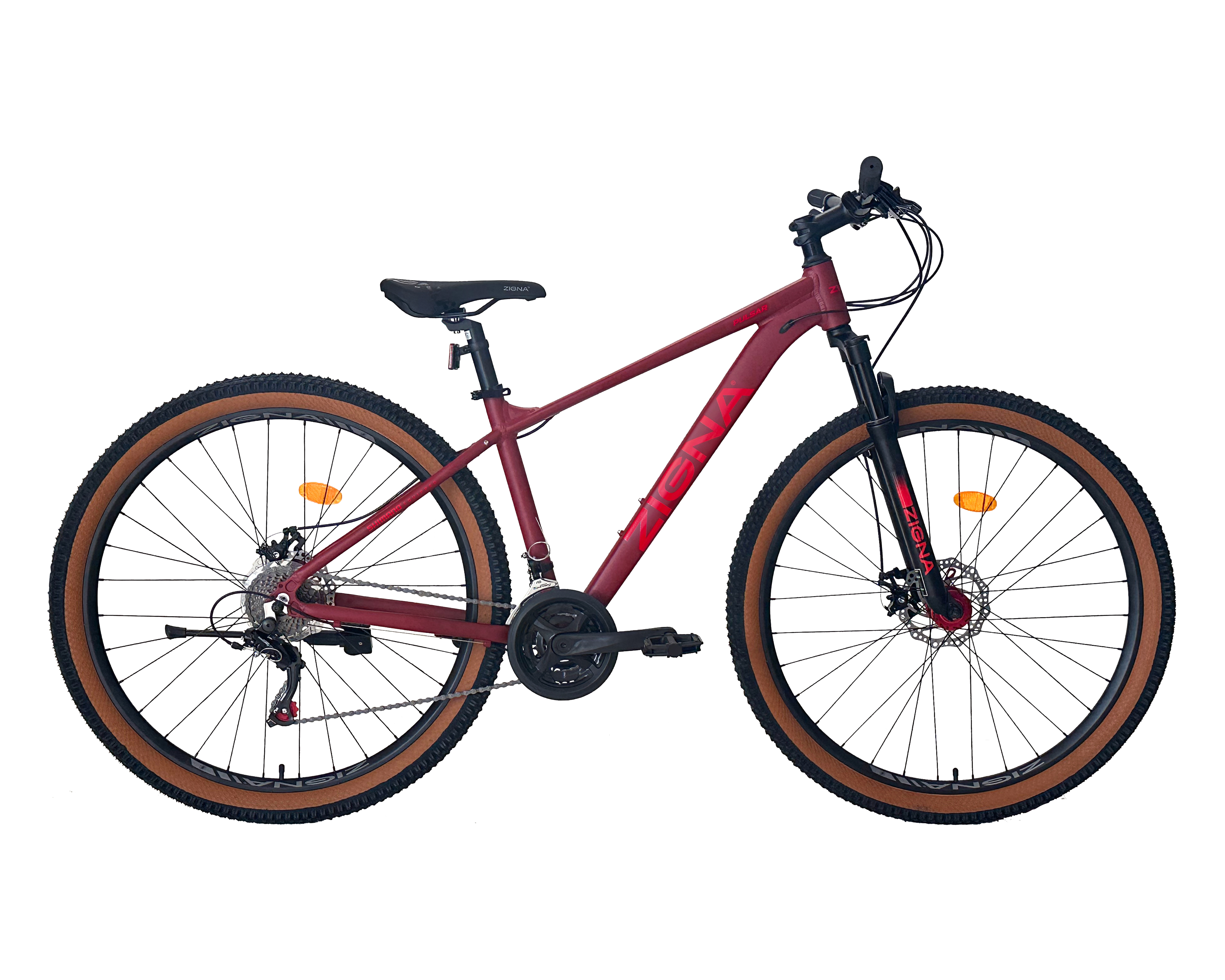 Foto 4 pulgar | Foto 3 | Bicicleta de Montaña Zigna Pulsar Rodada 29 Roja