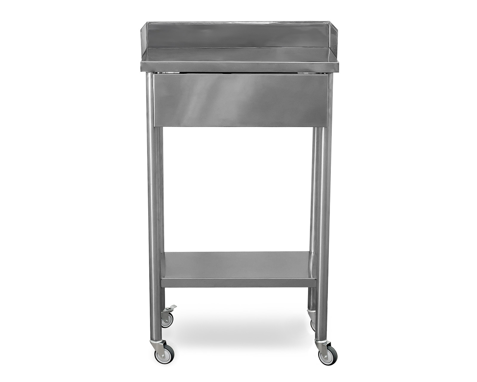 Foto 4 pulgar | Foto 3 | Mesa Pasteur y Mesa Isla Mindejal con Posicionador para Mascota de Acero Inoxidable