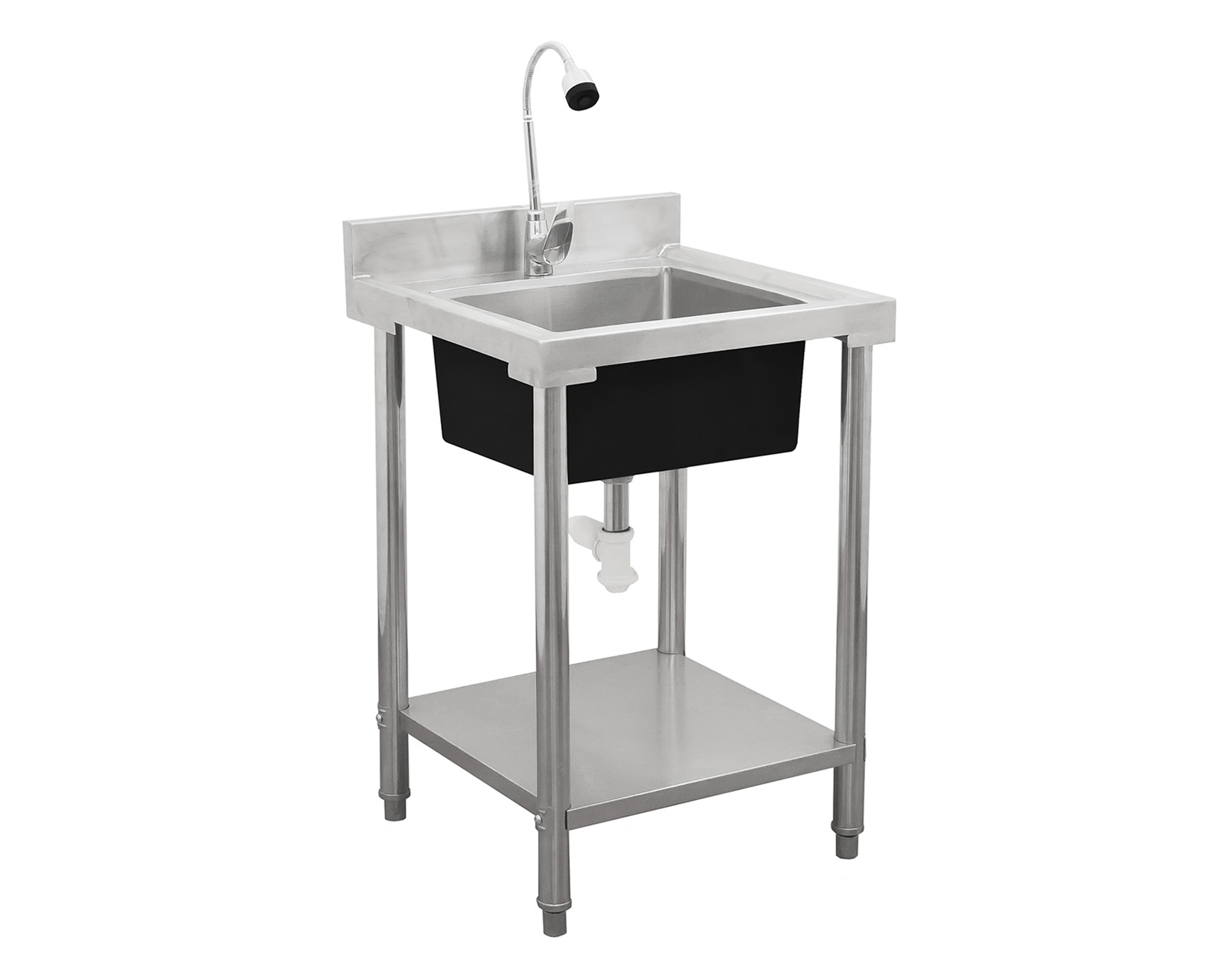 Foto 1 | Foto 1 | Fregadero con Tarja y Entrepaño Mindejal de Acero Inoxidable