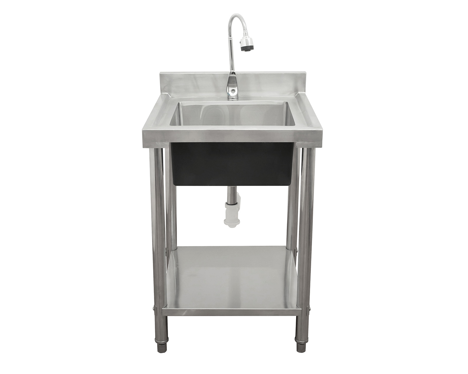 Foto 4 pulgar | Foto 3 | Fregadero con Tarja y Entrepaño Mindejal de Acero Inoxidable