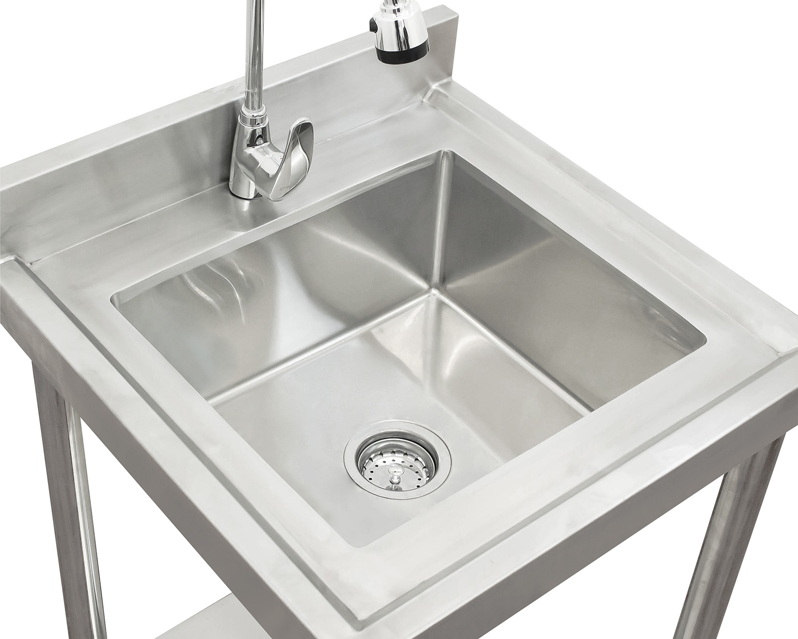 Foto 4 | Foto 4 | Fregadero con Tarja y Entrepaño Mindejal de Acero Inoxidable