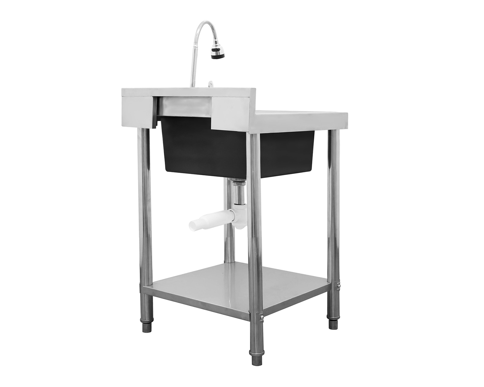 Foto 5 | Foto 5 | Fregadero con Tarja y Entrepaño Mindejal de Acero Inoxidable