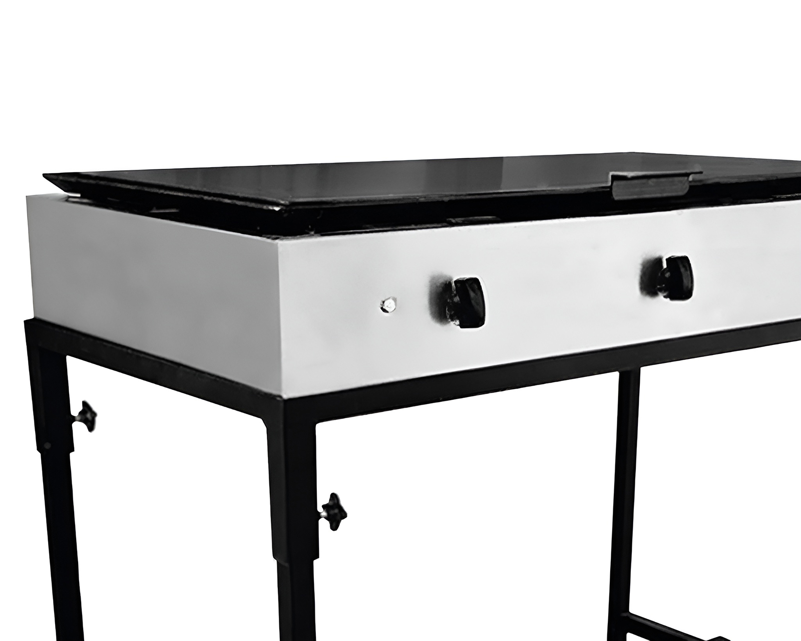 Foto 4 | Foto 4 | Plancha Semindustrial Mindejal 90 cm de Gas Plateada