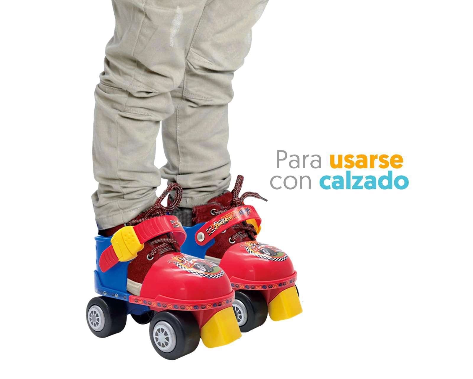Foto 5 pulgar | Foto 4 | Patines Apache TR-SKAP-S Rojo Talla 15 - 18