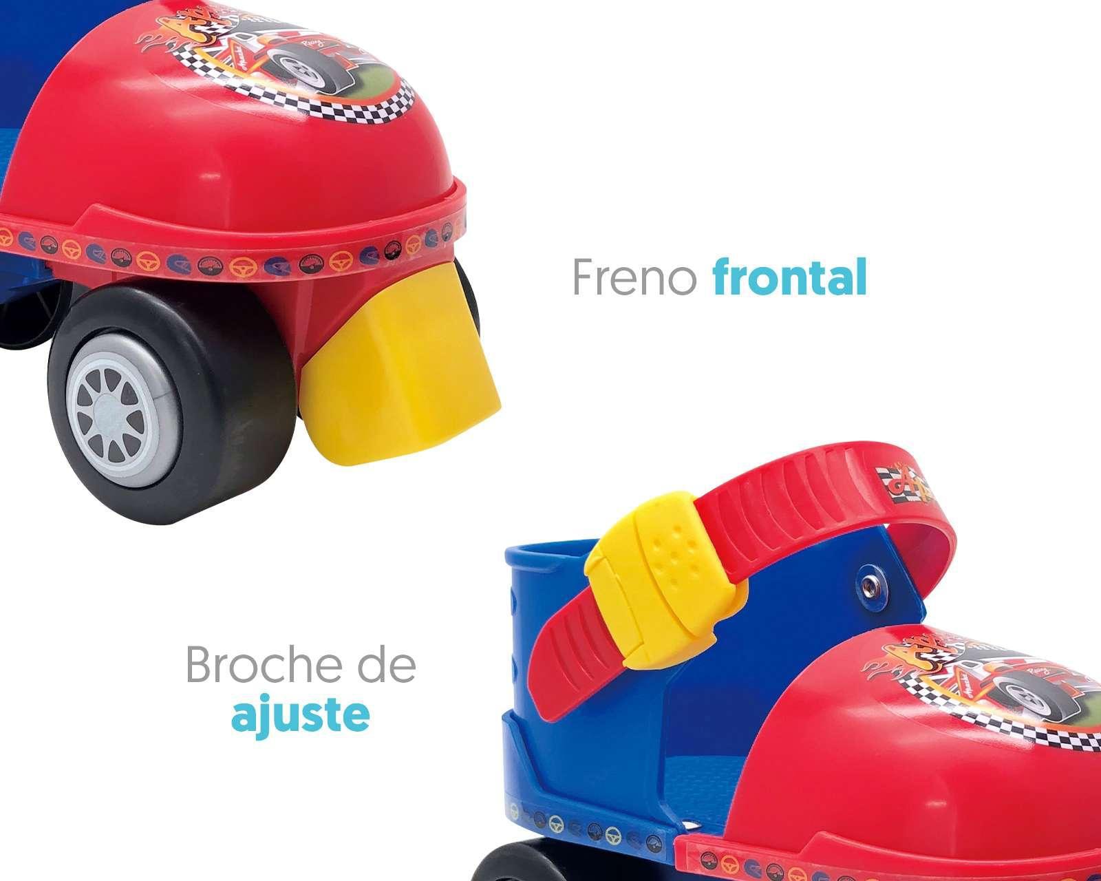 Foto 5 | Foto 5 | Patines Apache TR-SKAP-S Rojo Talla 15 - 18