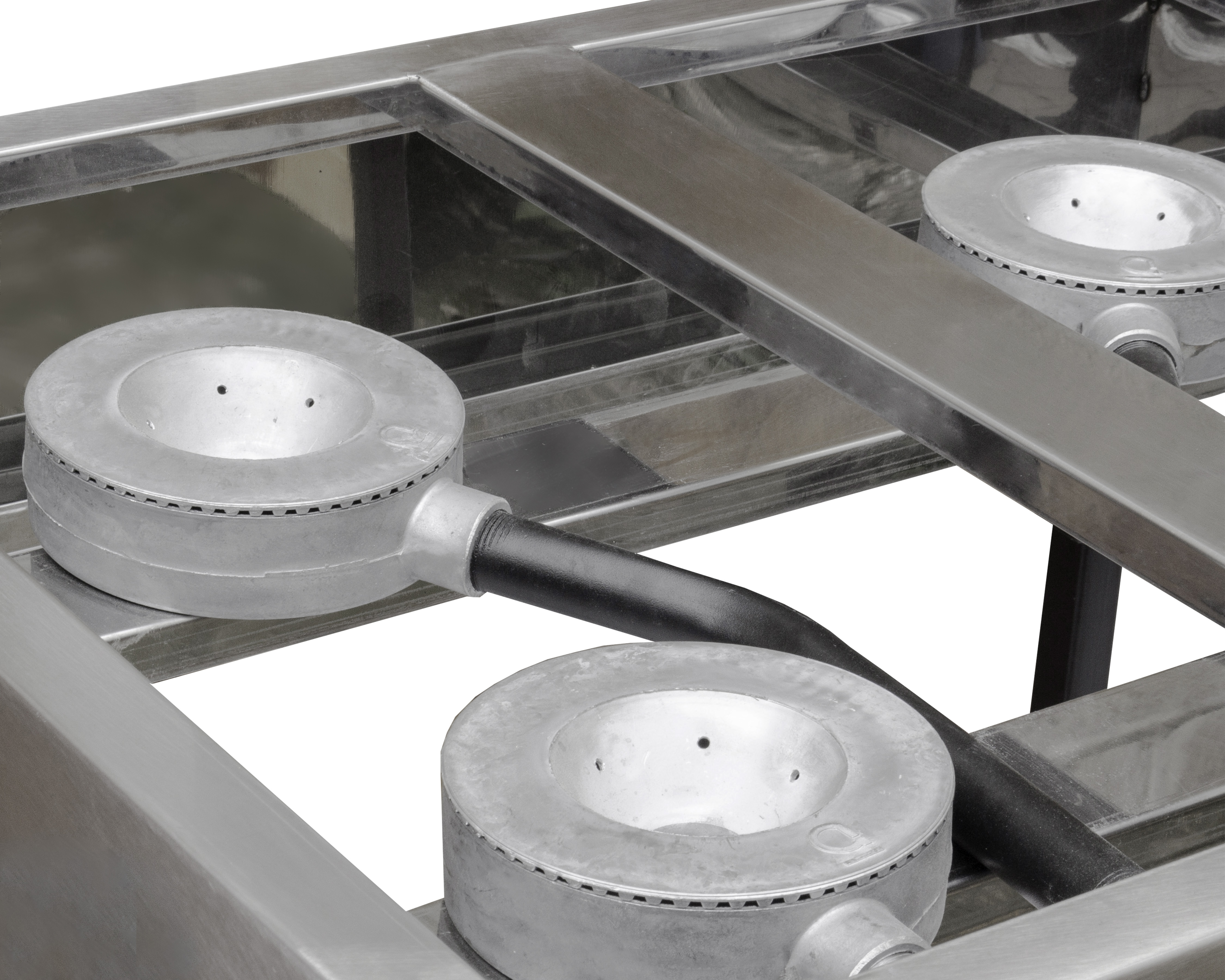 Foto 6 pulgar | Foto 5 | Parrilla con 4 Quemadores Mindejal de Acero Inoxidable