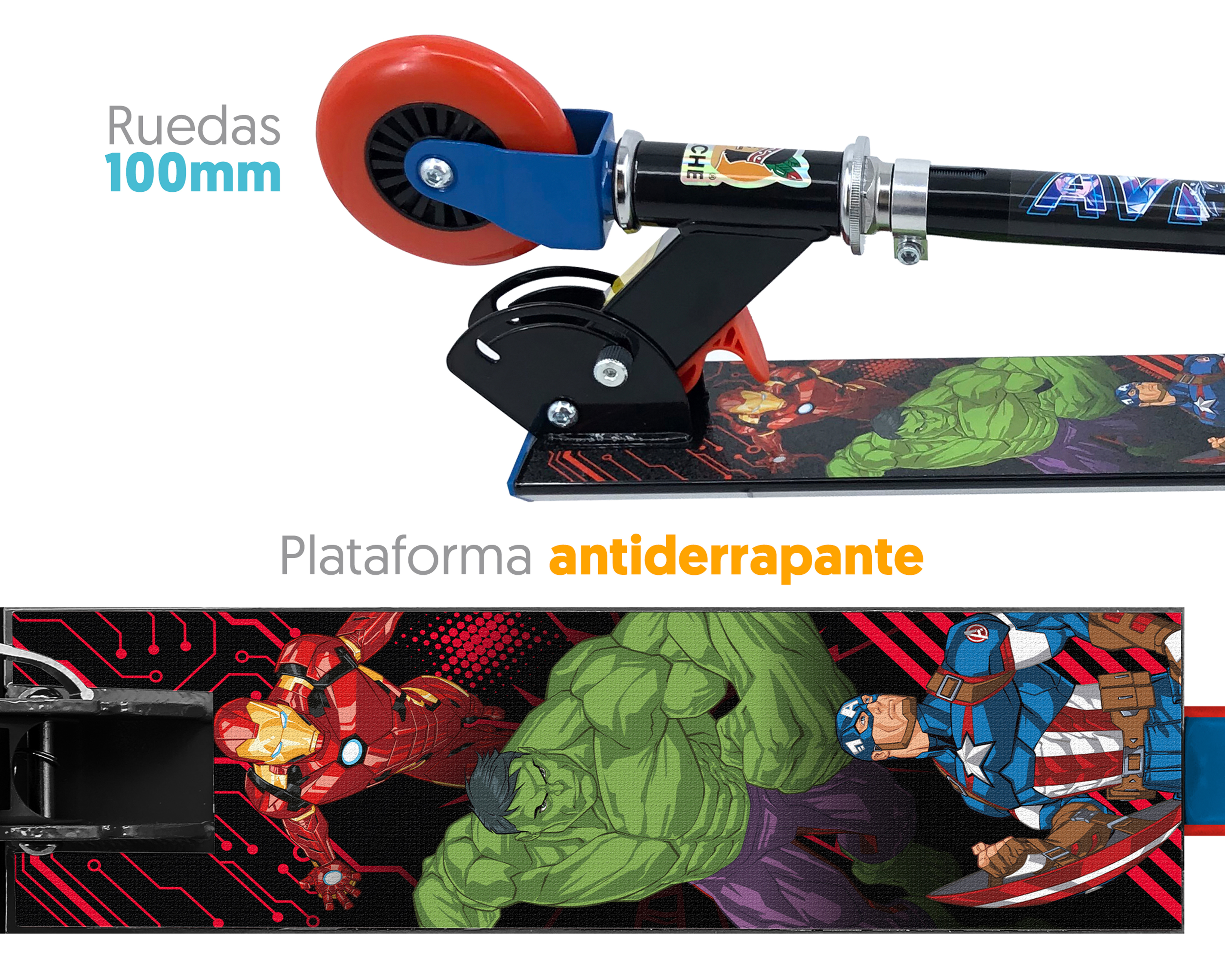 Foto 6 pulgar | Foto 5 | Scooter Apache Avengers Plegable
