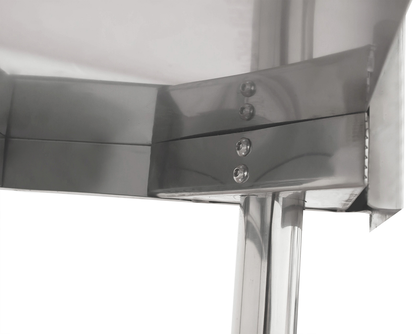 Foto 8 pulgar | Foto 7 | Mesa a Pared Mindejal de Acero Inoxidable