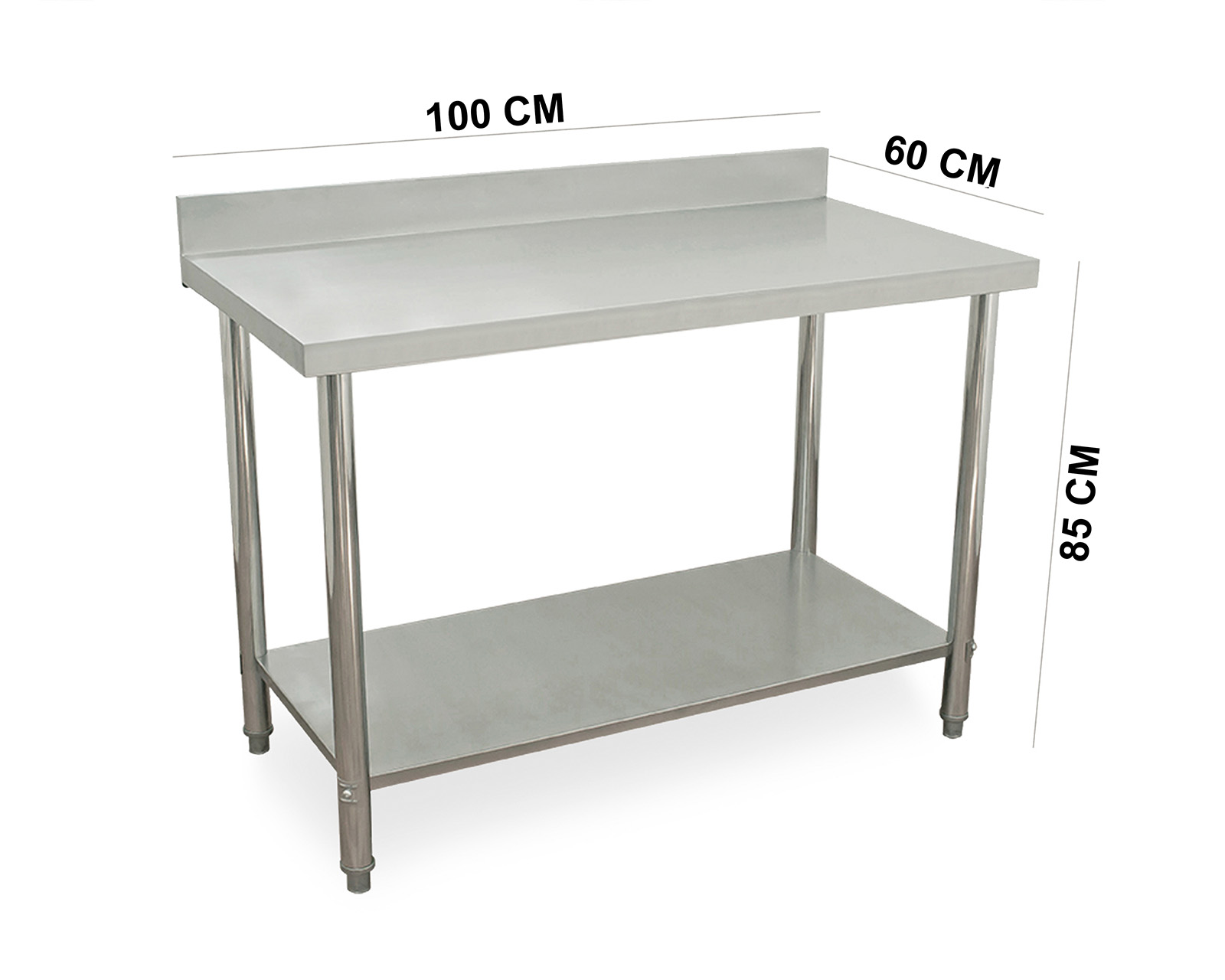 Foto 9 pulgar | Foto 8 | Mesa a Pared Mindejal de Acero Inoxidable