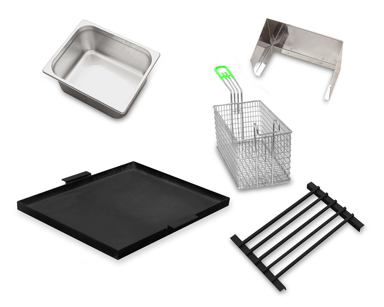 Foto 9 pulgar | Foto 8 | Plancha con Parrilla y Freidora Mindejal con Mesa a Pared de Acero Inoxidable