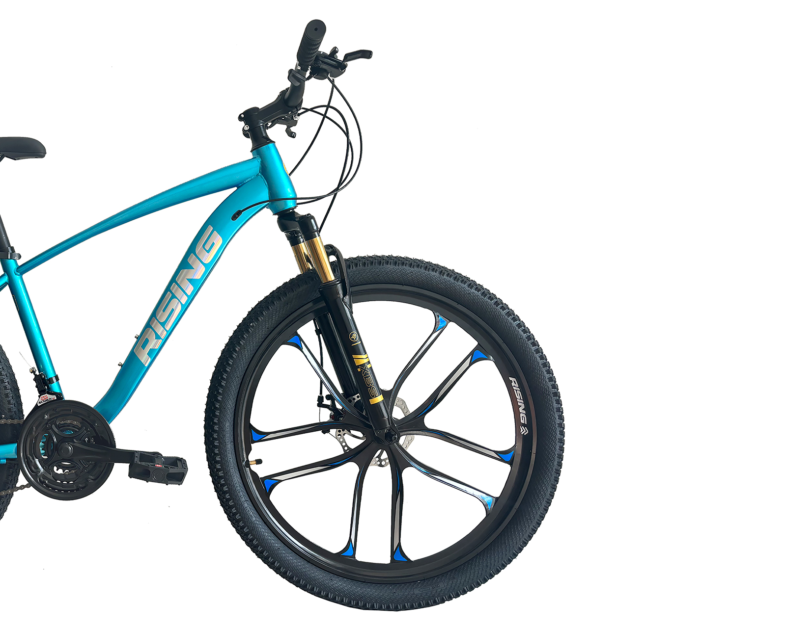 Foto 4 pulgar | Foto 3 | Bicicleta de Montaña Rising Bike Mew Rodada 26 Azul