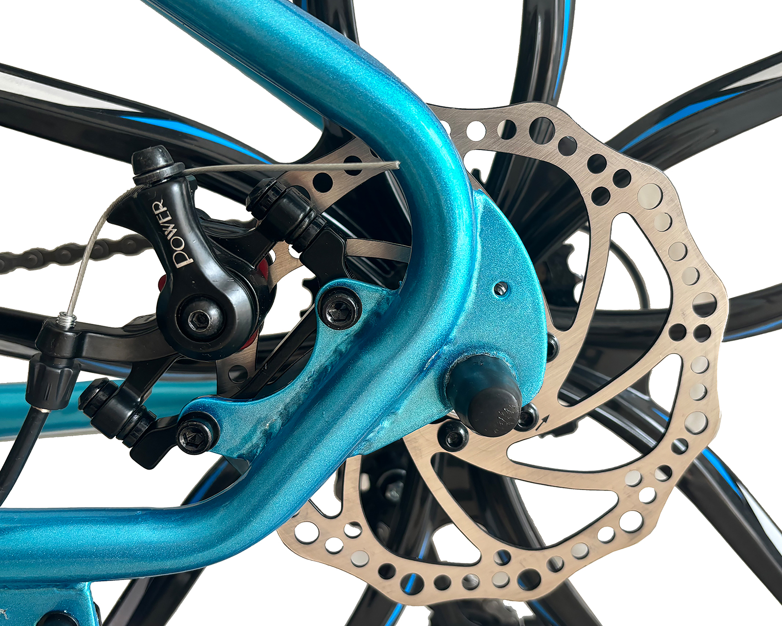 Foto 6 | Foto 6 | Bicicleta de Montaña Rising Bike Mew Rodada 26 Azul