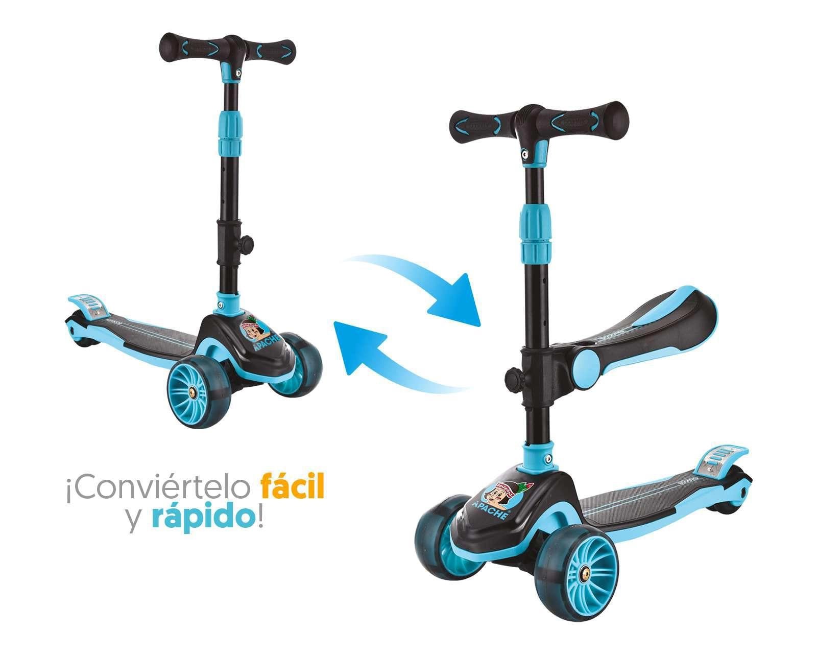 Foto 4 pulgar | Foto 3 | Scooter Apache 2 en 1 Ajustable