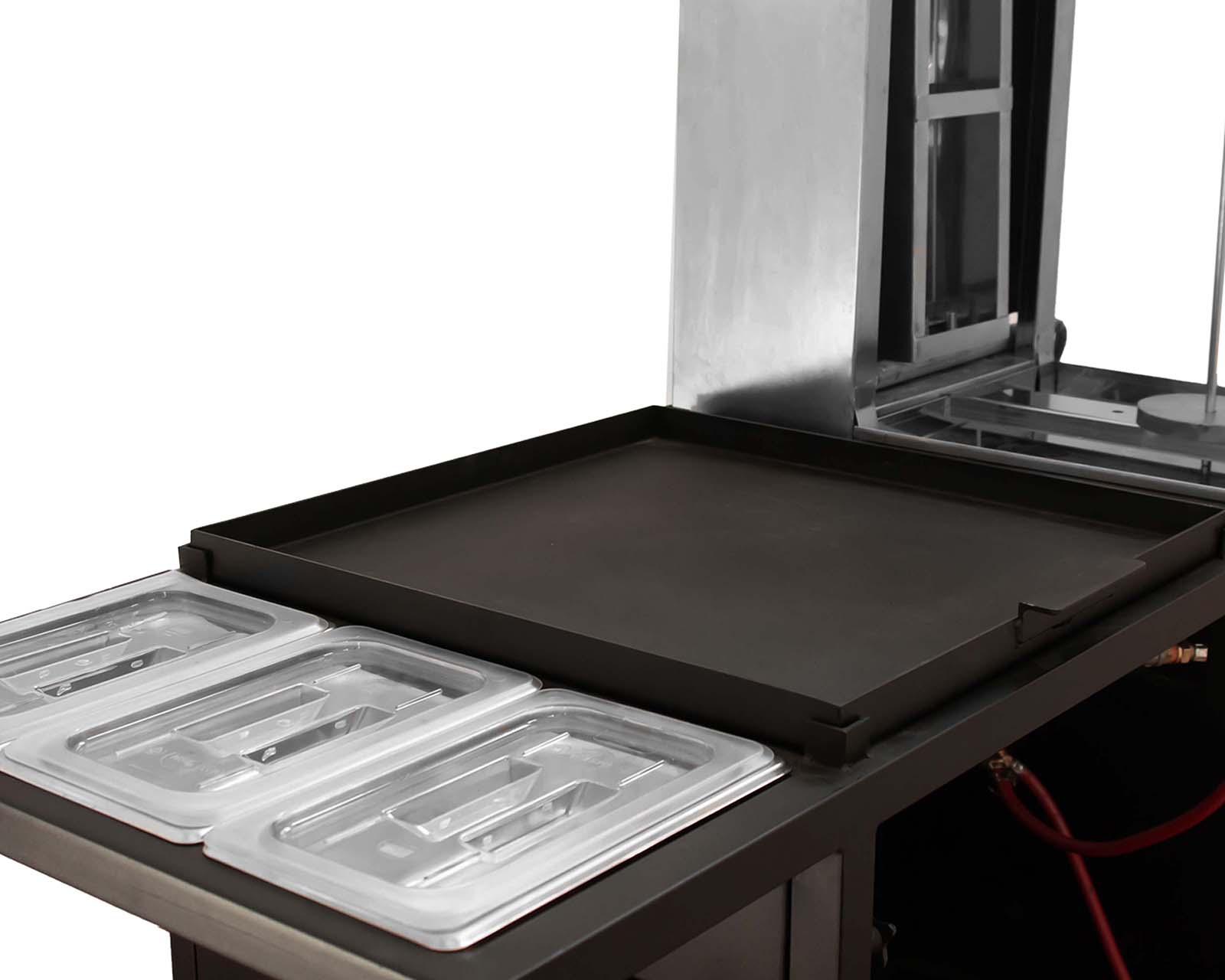 Foto 5 | Foto 5 | Mueble Pastorero Mindejal de Acero Inoxidable con Accesorios