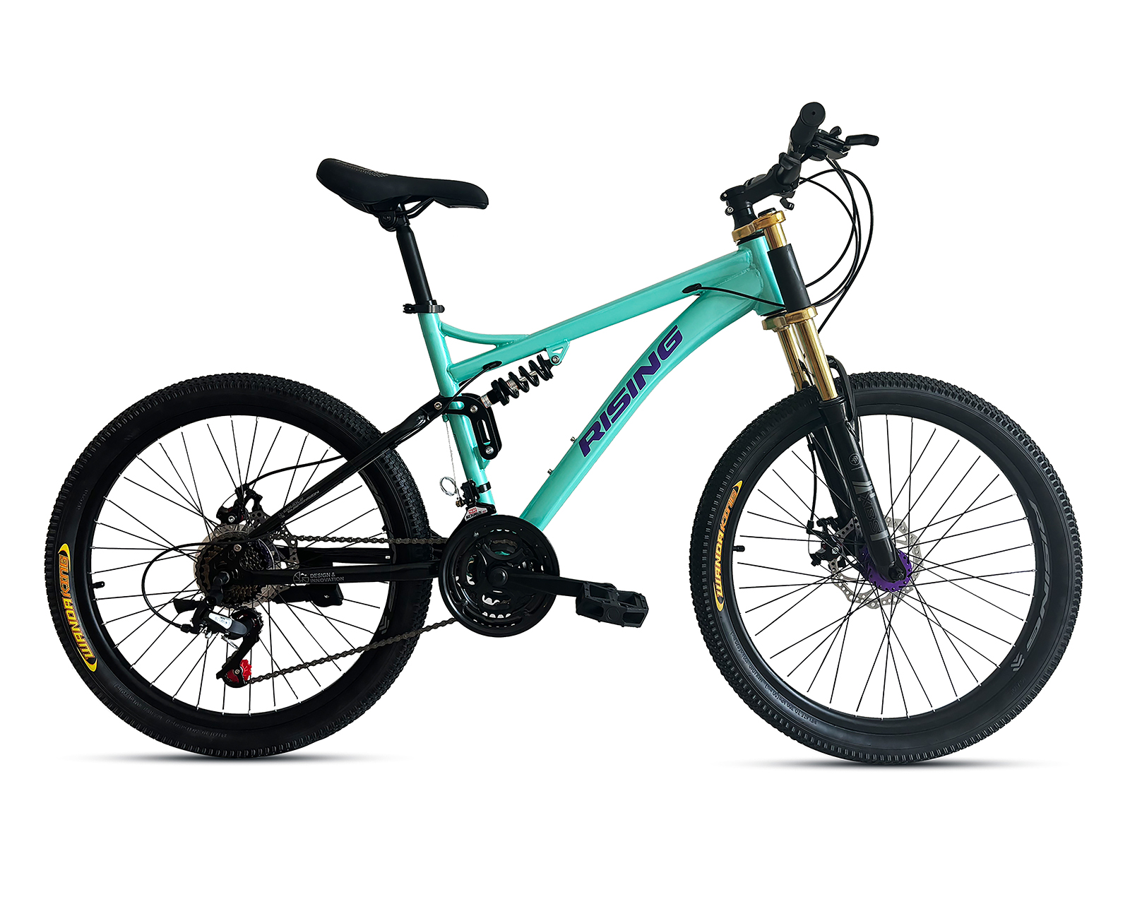 Bicicleta de Montaña Rising Bike Draco Rodada 24 Verde