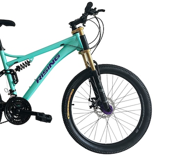 Foto 3 | Foto 3 | Bicicleta de Montaña Rising Bike Draco Rodada 24 Verde