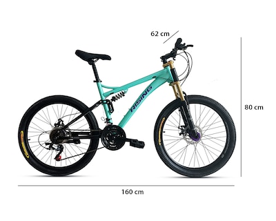 Foto 8 | Foto 8 | Bicicleta de Montaña Rising Bike Draco Rodada 24 Verde