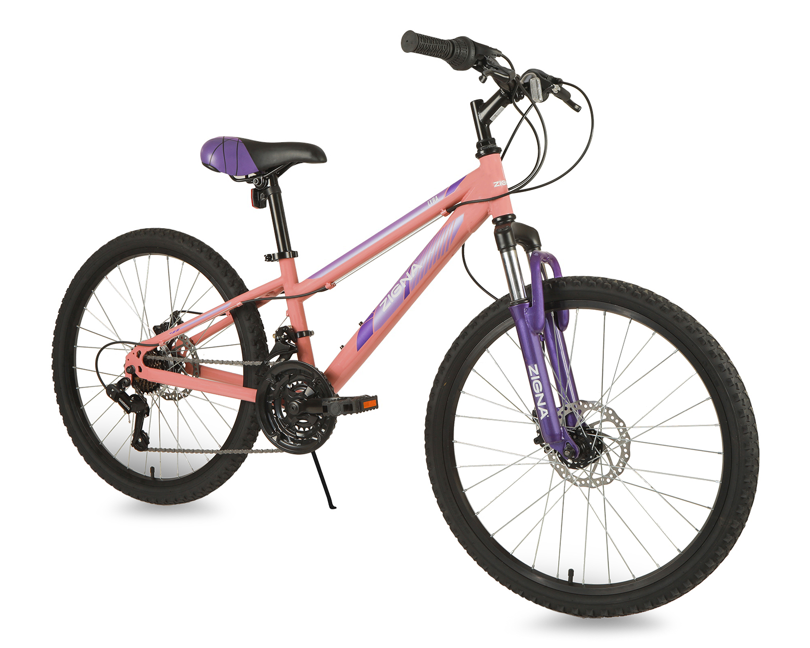 Bicicleta de Montaña Zigna Lyra Rodada 24 Rosa