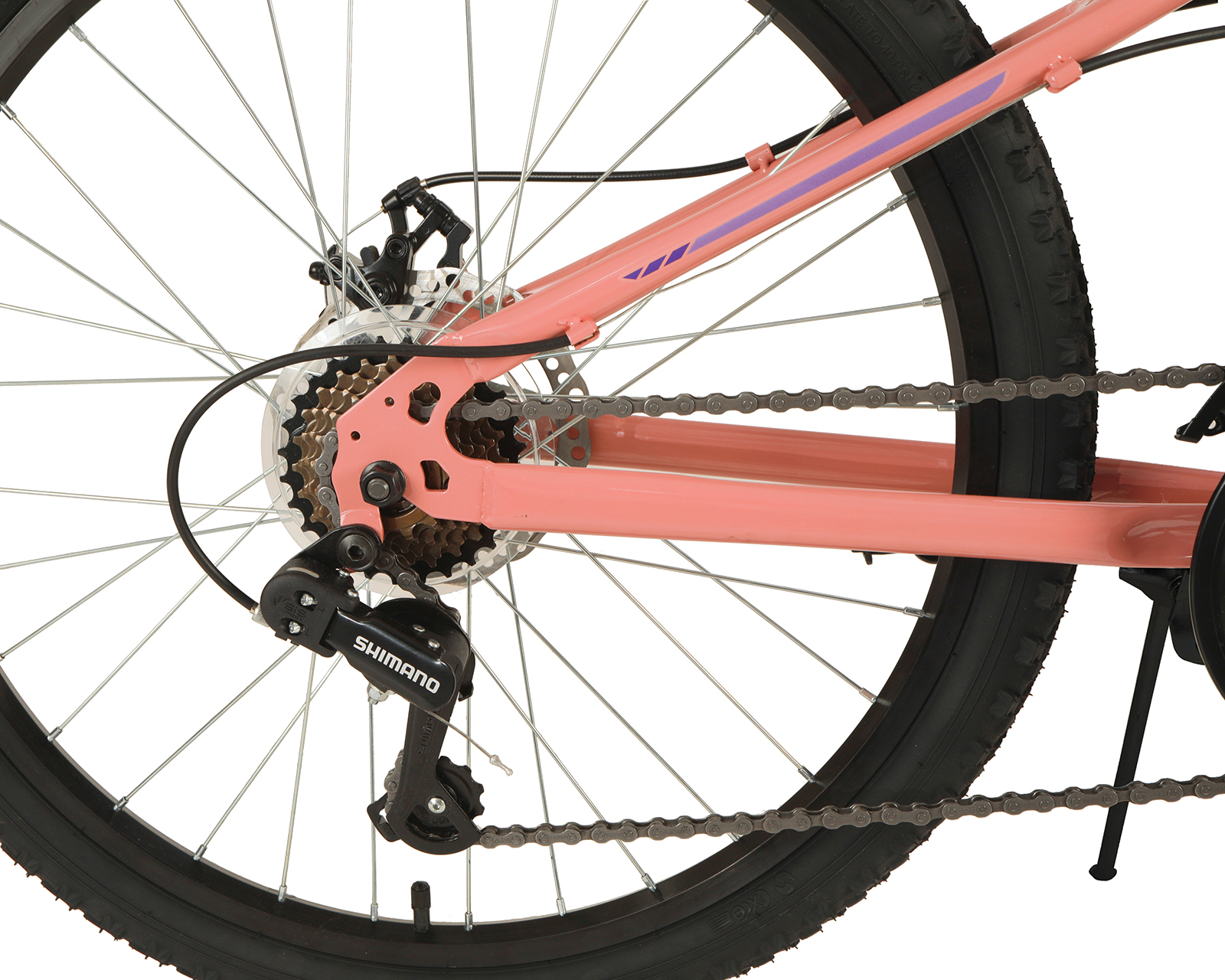 Foto 5 | Foto 5 | Bicicleta de Montaña Zigna Lyra Rodada 24 Rosa